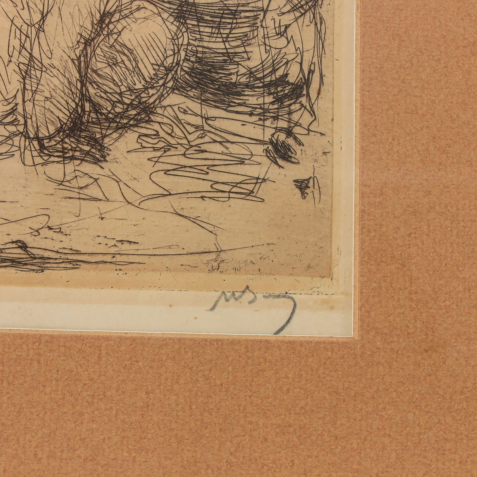 A Marius Bauer Etching - 3