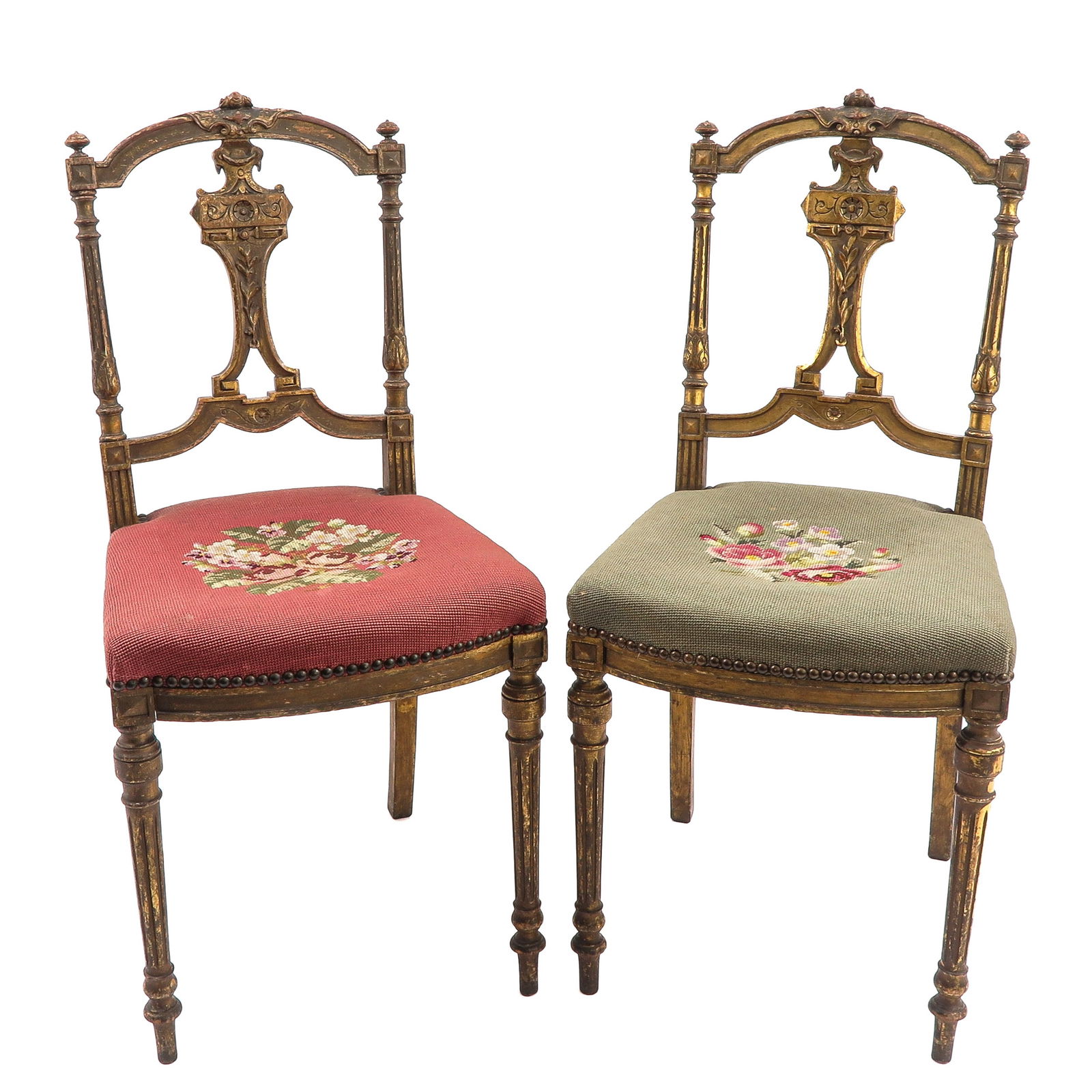 A Pair of Needlepoint Chairs (1 of 9)