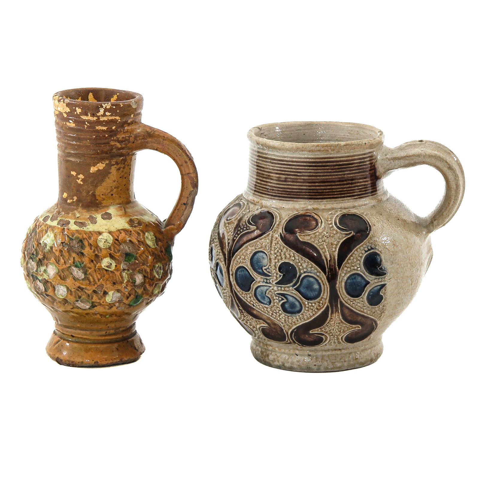 A Lot of 2 Stoneware Jugs (1 of 8)