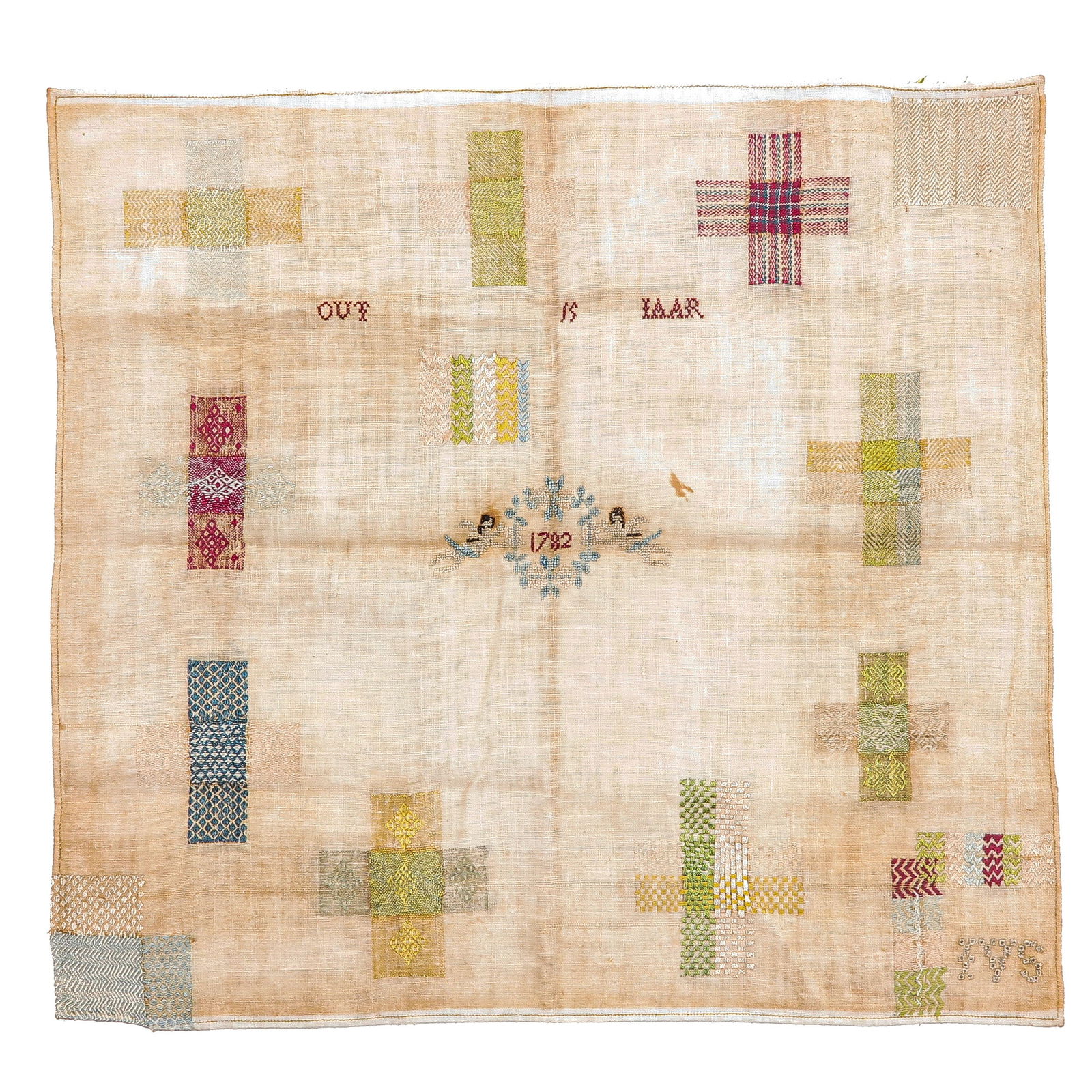 A Sampler from 1782 (1 of 5)