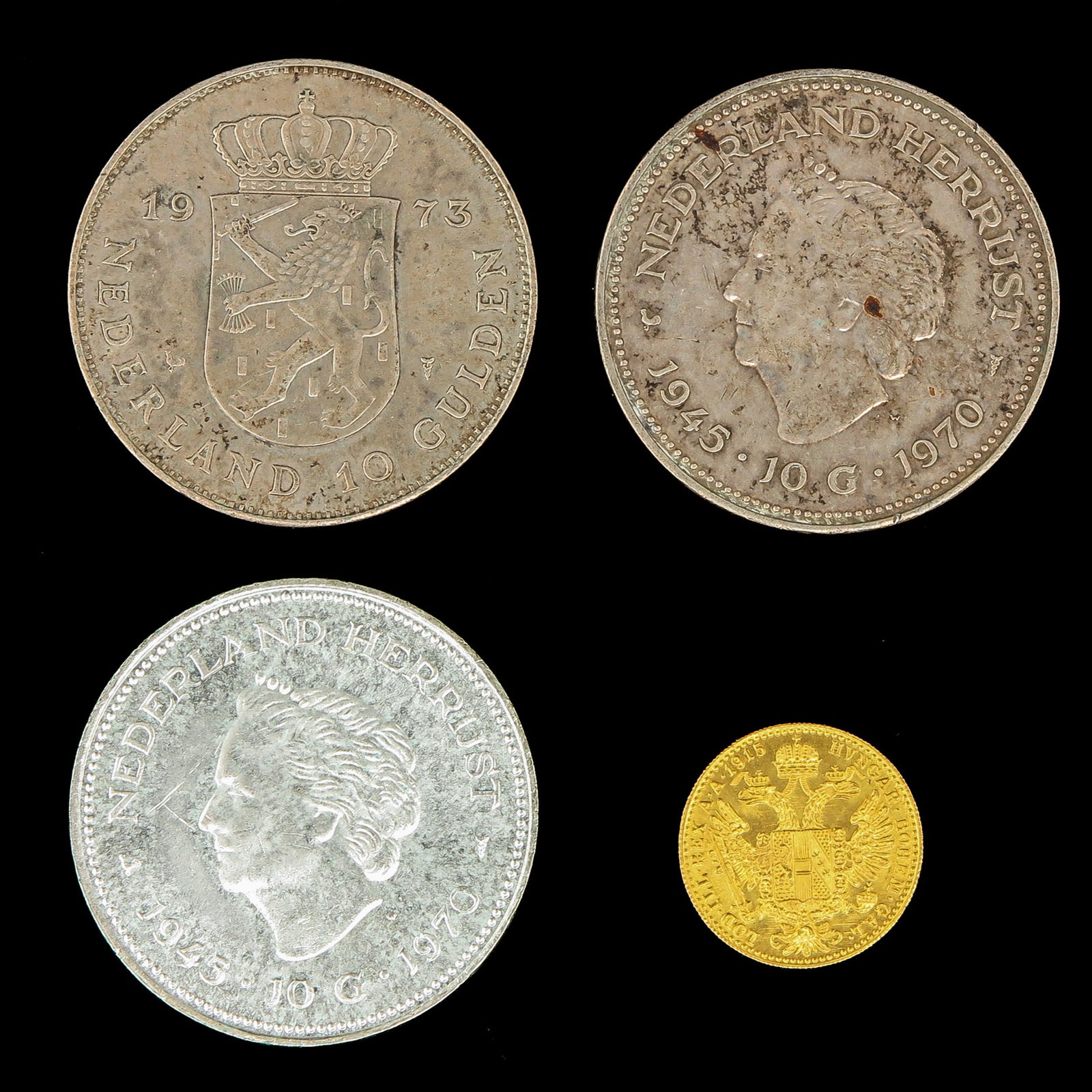 A Group of 4 Coins (1 of 10)