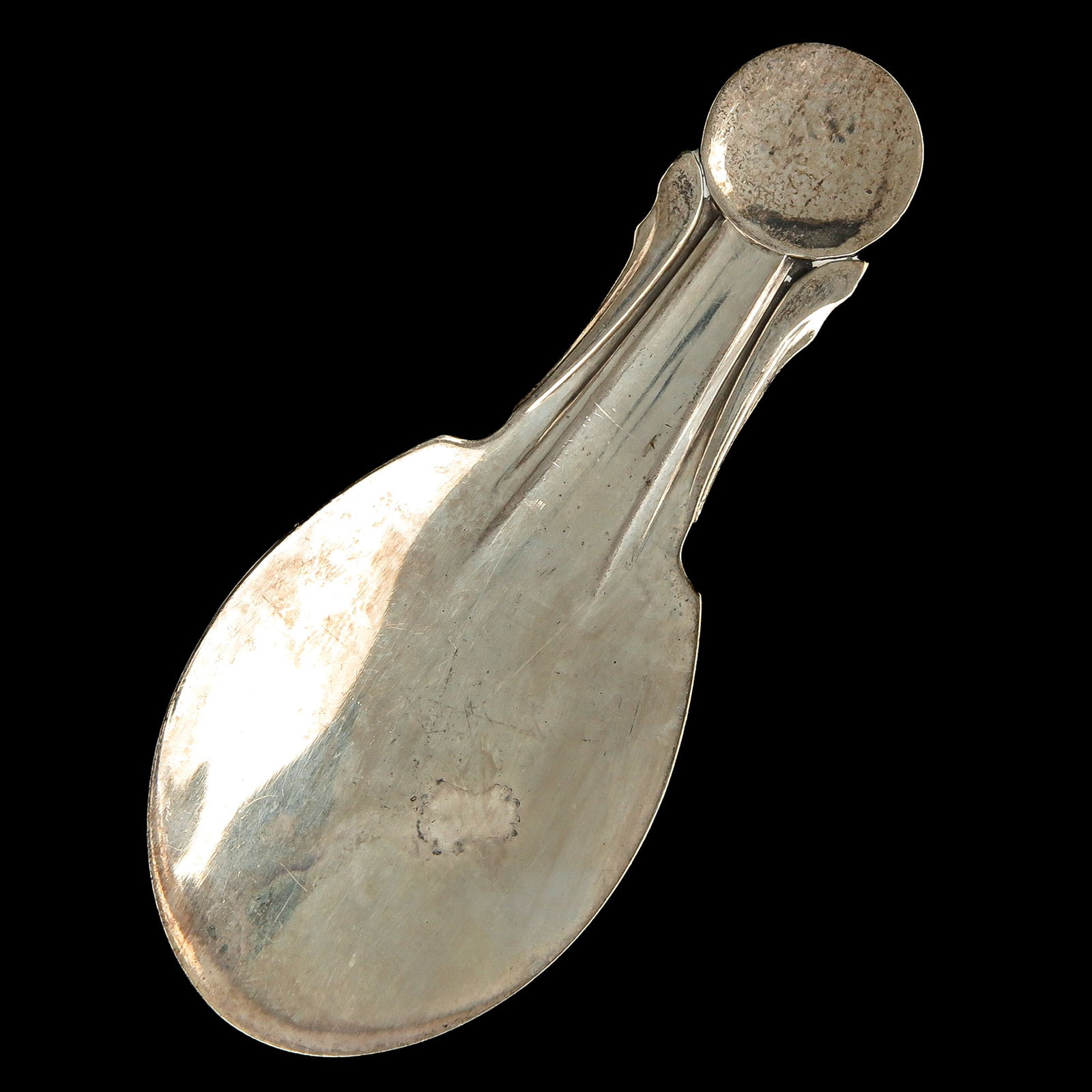 A Tea Server: Georg Jensen, 925/1000 silver, number 224, length 97 mm.