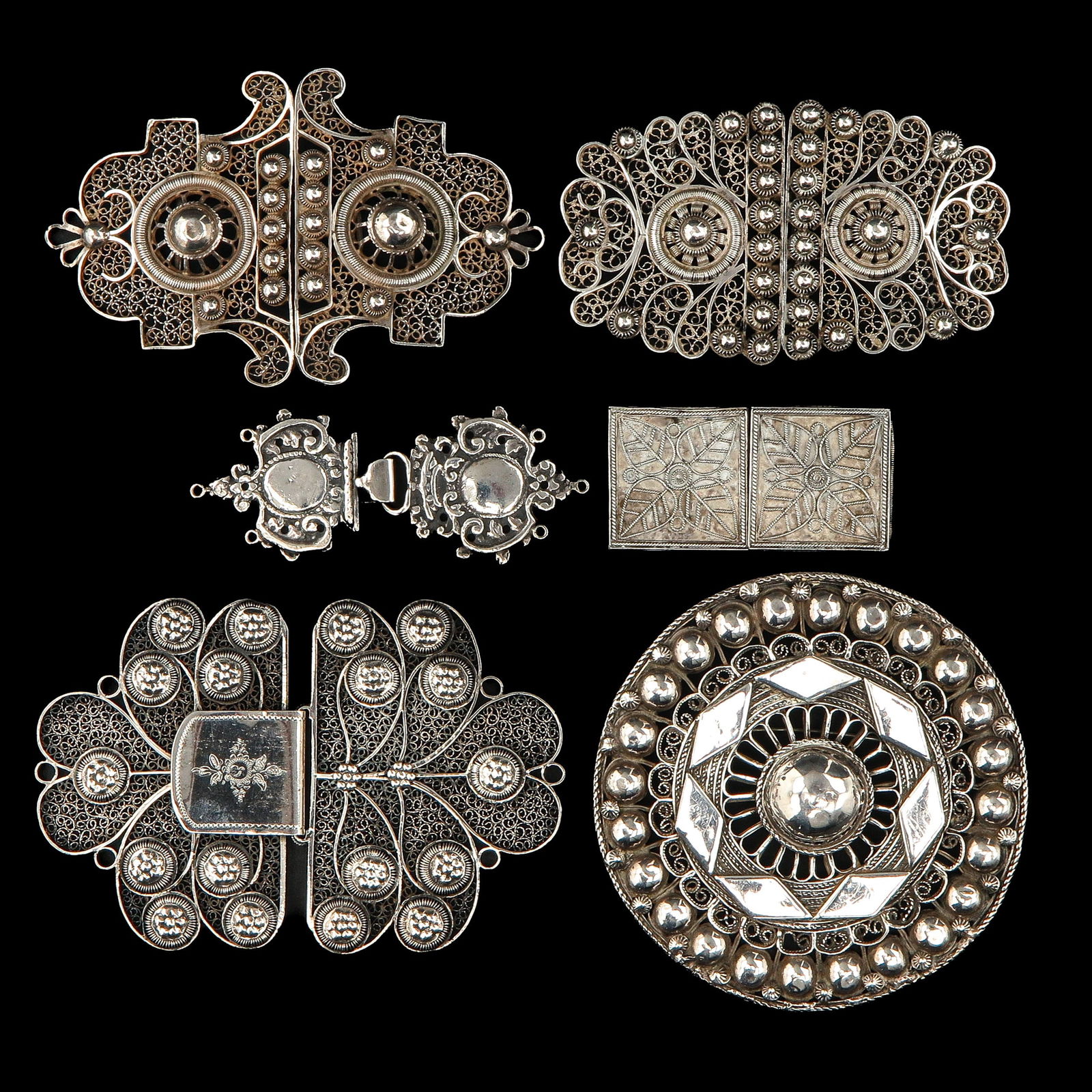 A Collection of Dutch Silver Accessories (1 of 5)