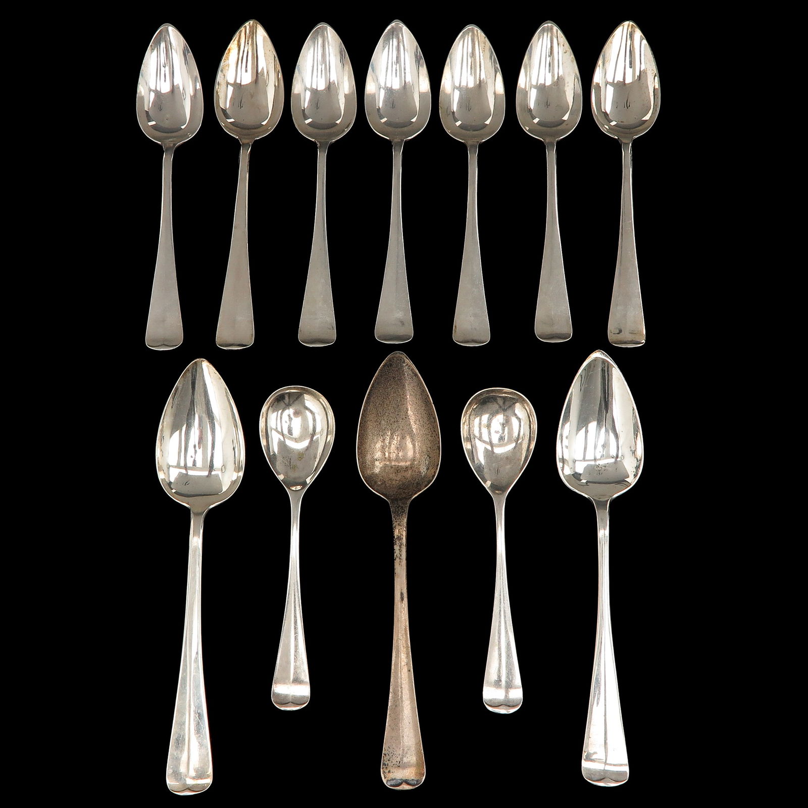 A Group of Silver Spoons (1 of 5)