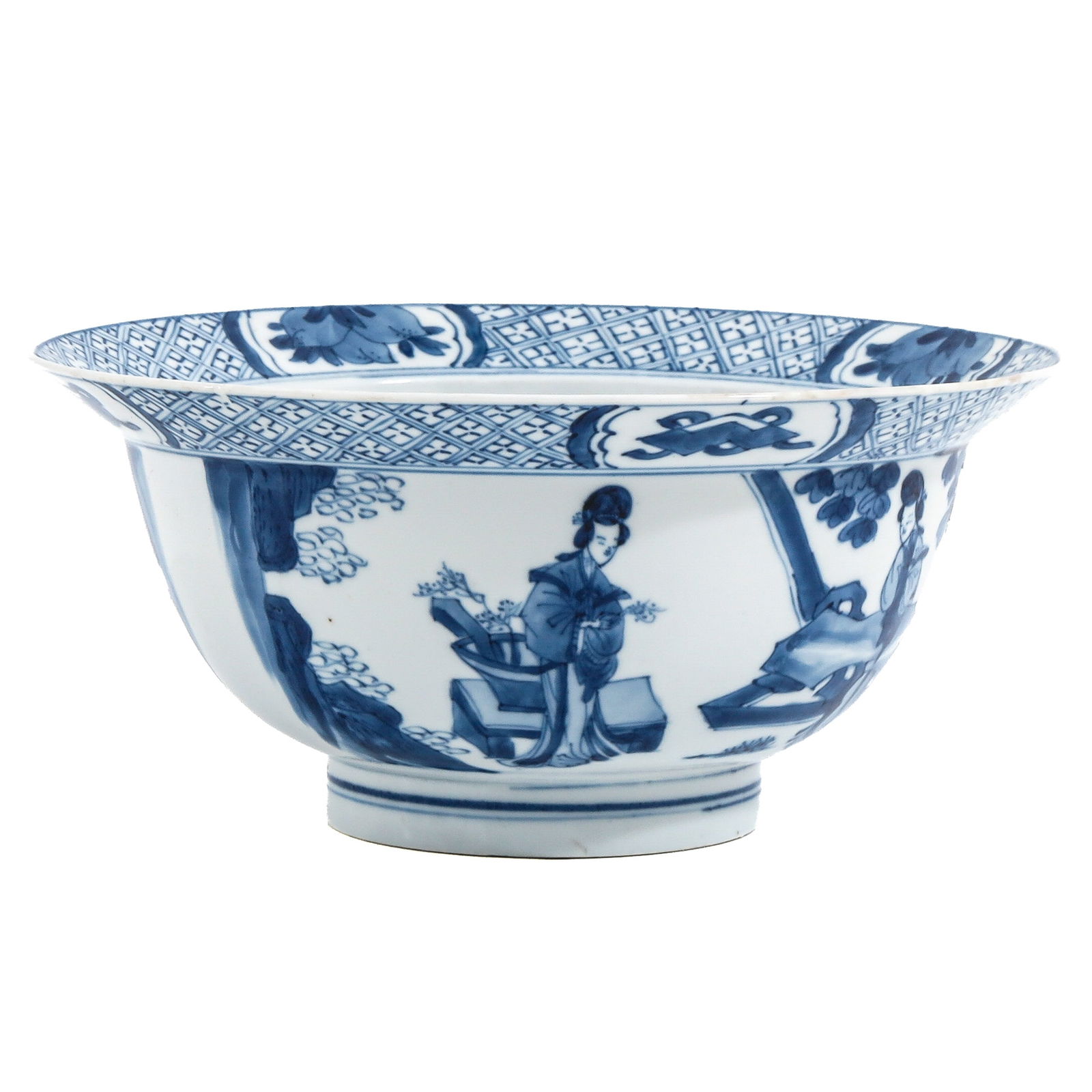 A Blue and White Flared Rim Bowl (1 of 6)