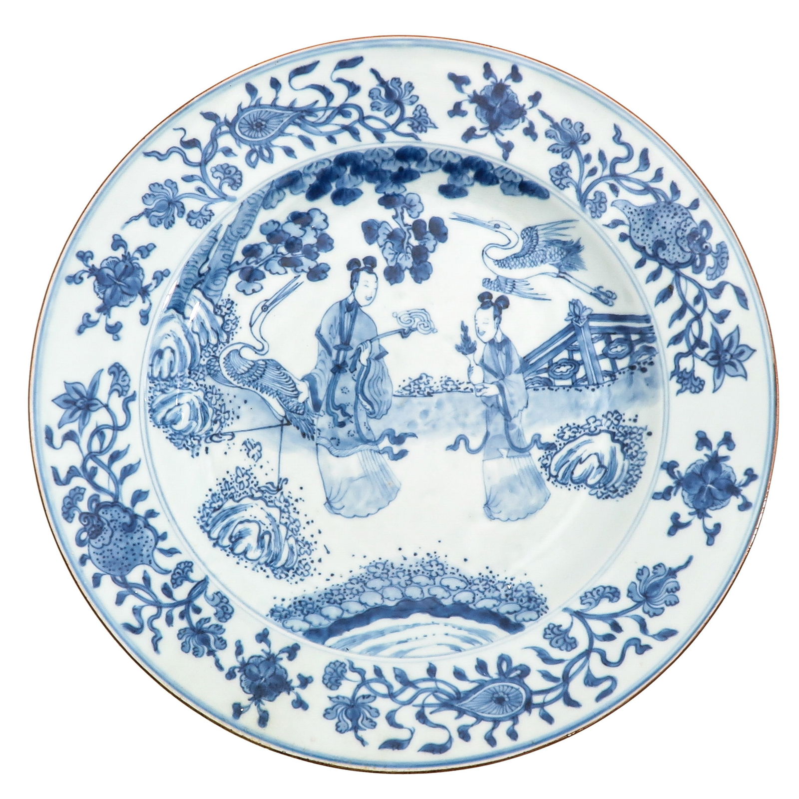 A Blue and White Plate (1 of 2)