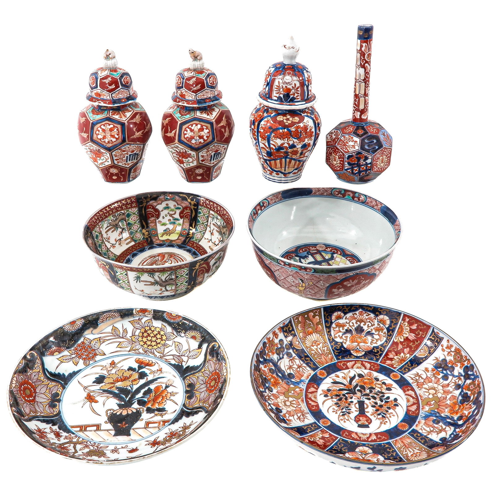 A Group of Imari Porcelain (1 of 8)