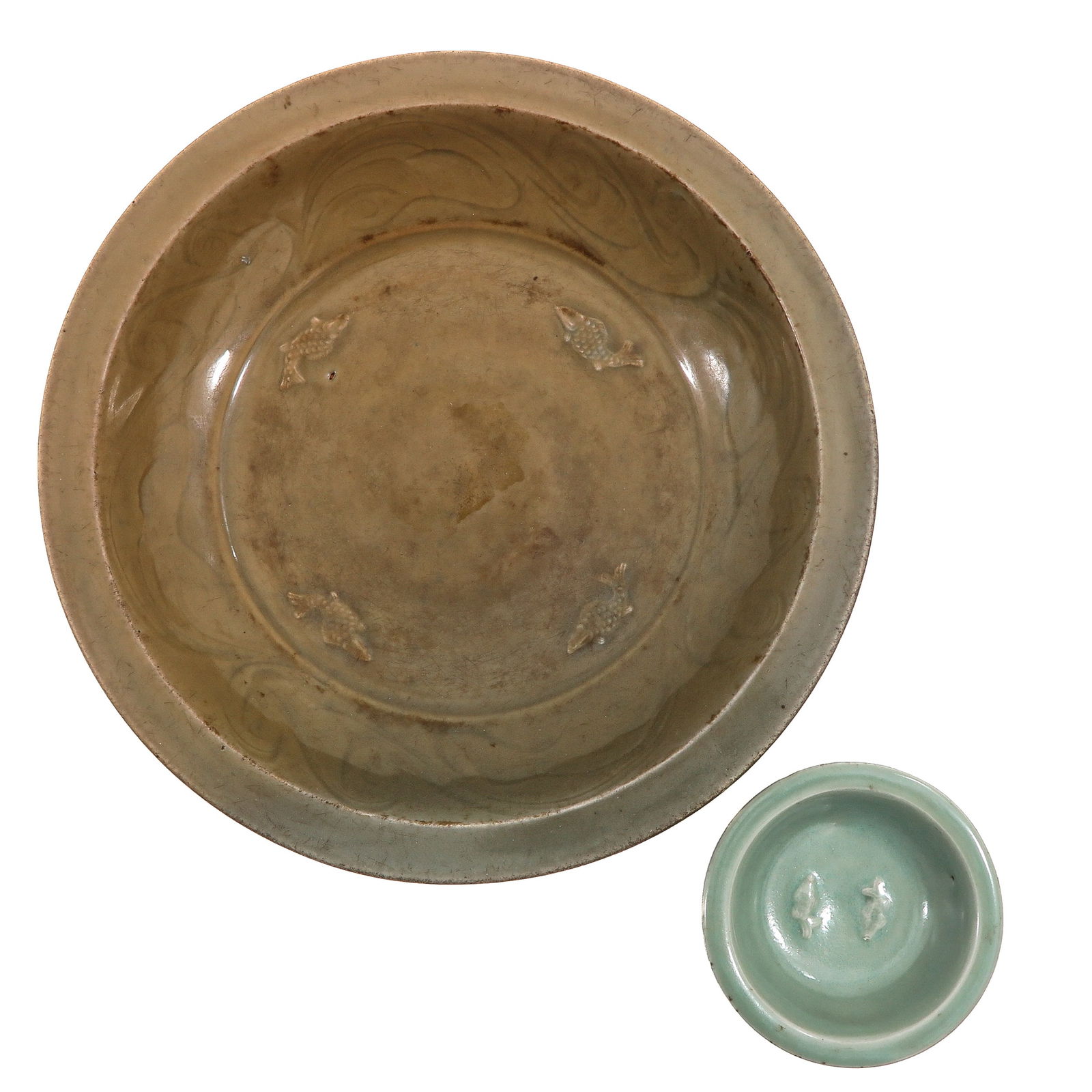 A Lot of 2 Stoneware Bowls (1 of 6)