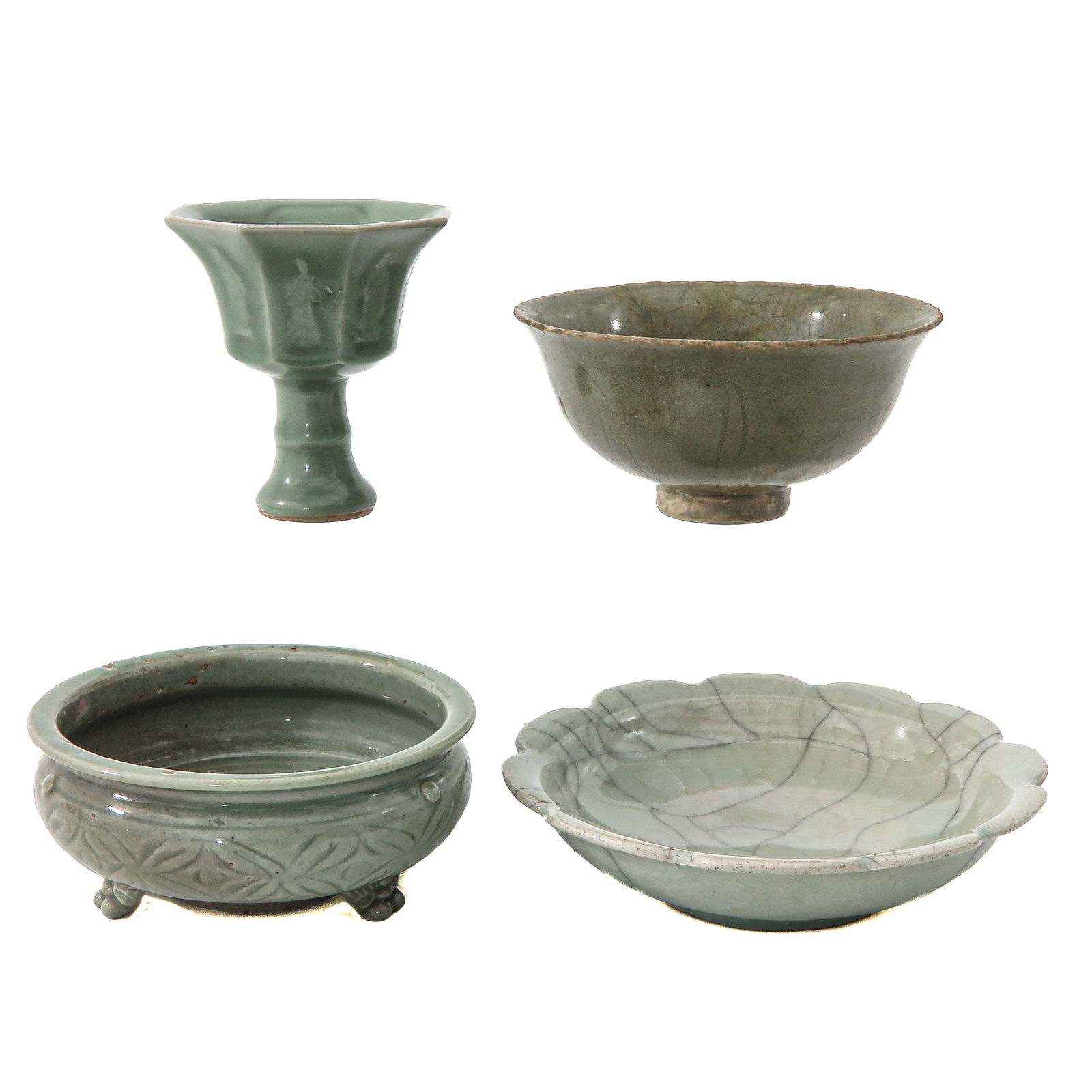 A Group of Celadon Items (1 of 6)