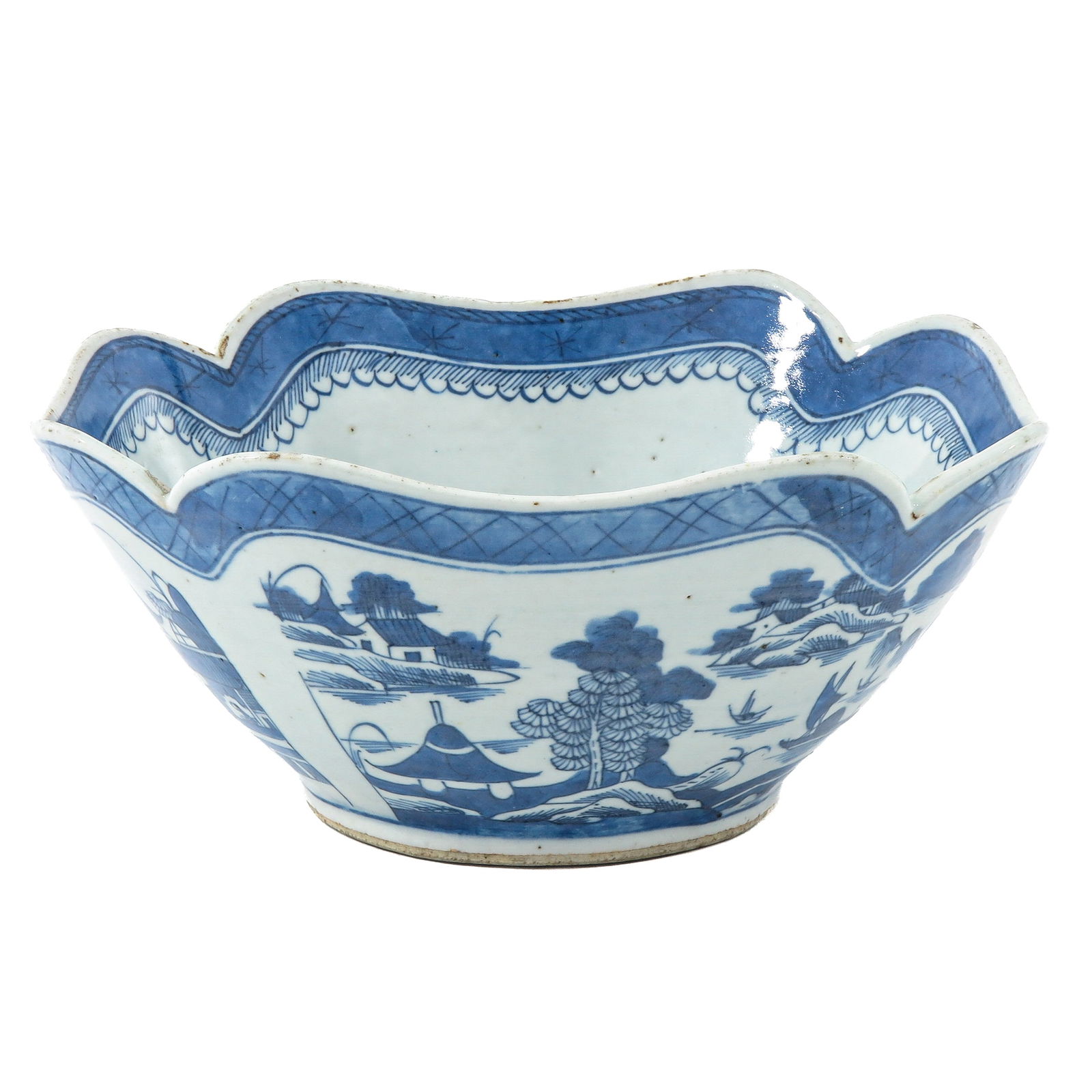 A Blue and White Serving Bowl (1 of 6)