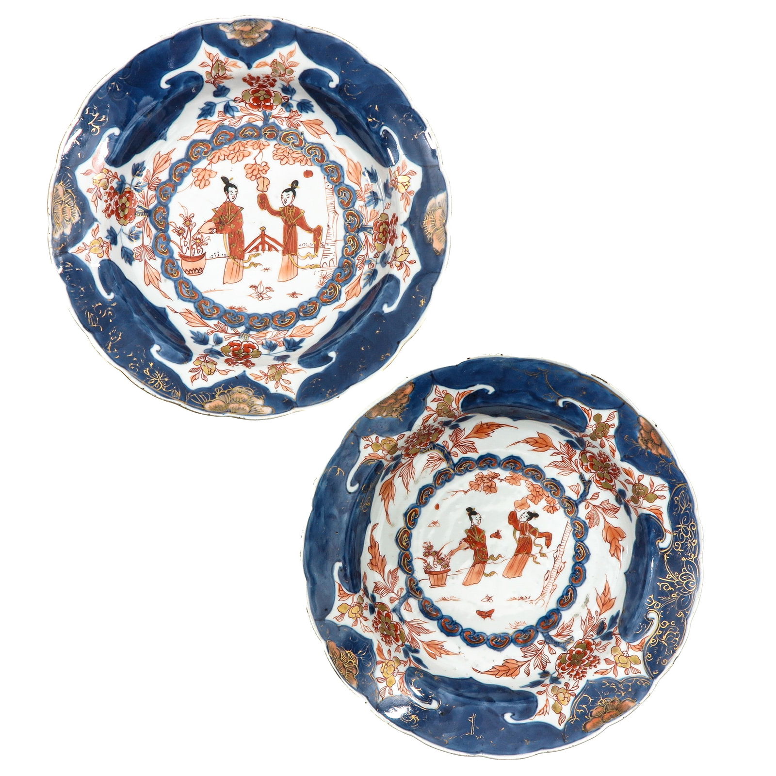 A Pair of Imari Plates (1 of 6)