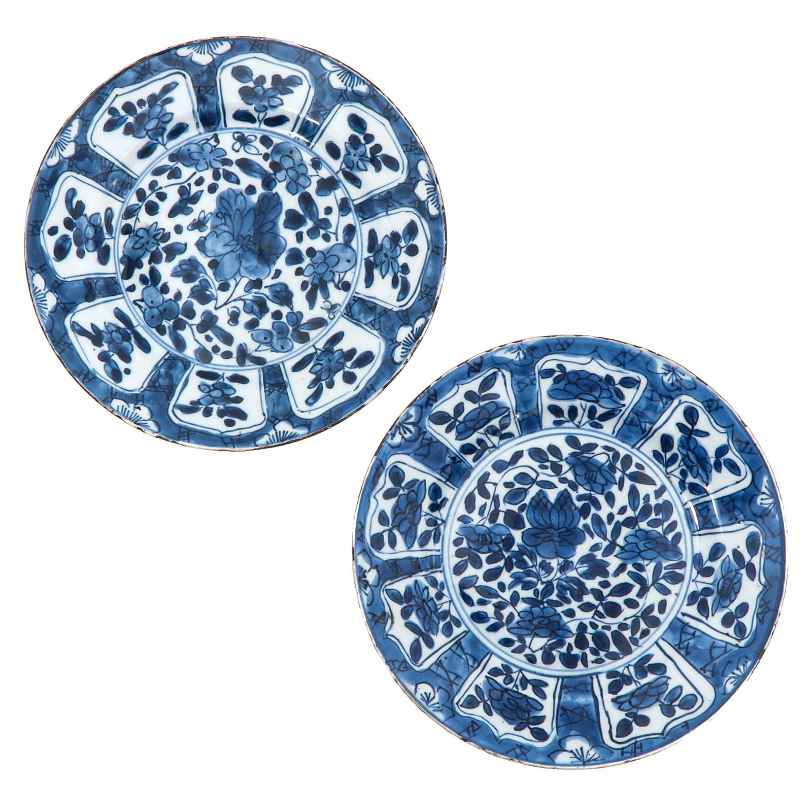 A Pair of Blue and White Plates (1 of 6)