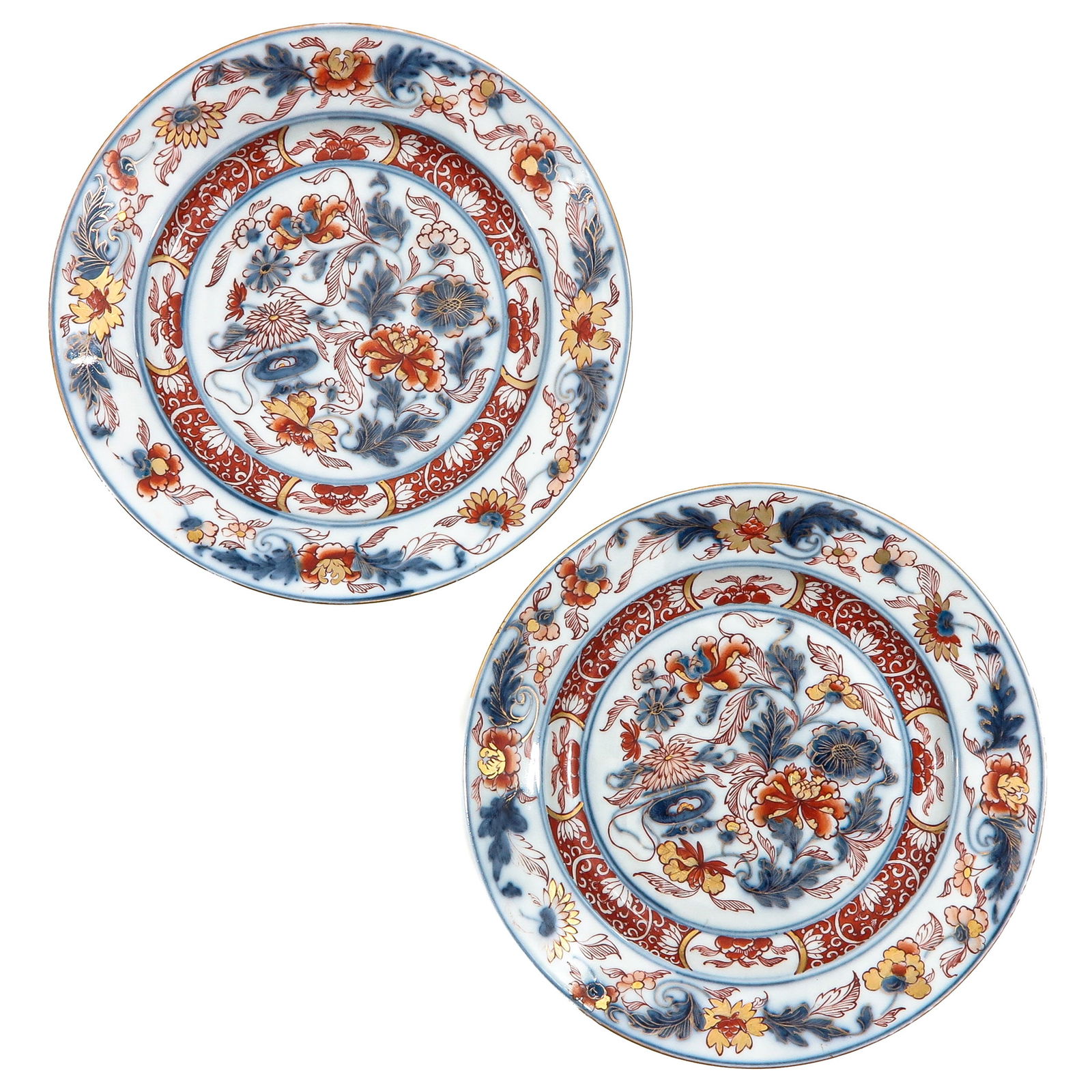 A Pair of Imari Plates (1 of 6)