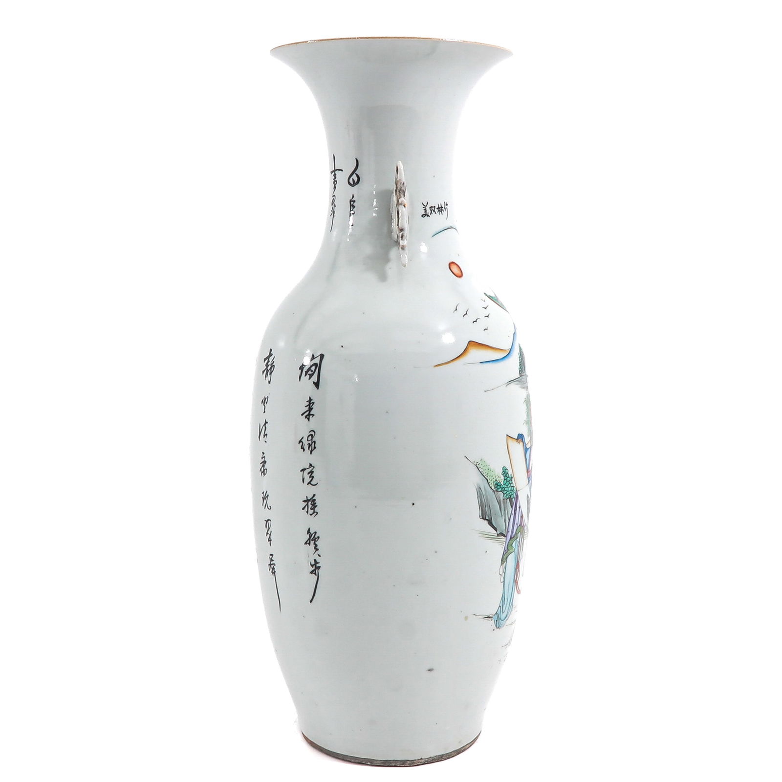 A Polychrome Decor Vase - 4