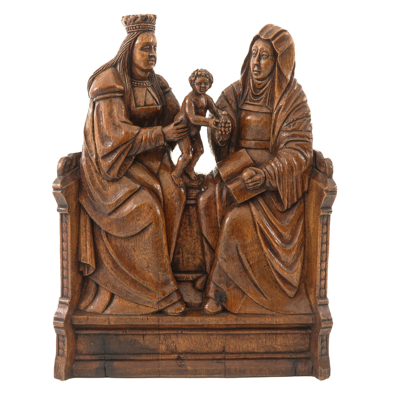 A Carved Wood Sculpture (1 of 9)
