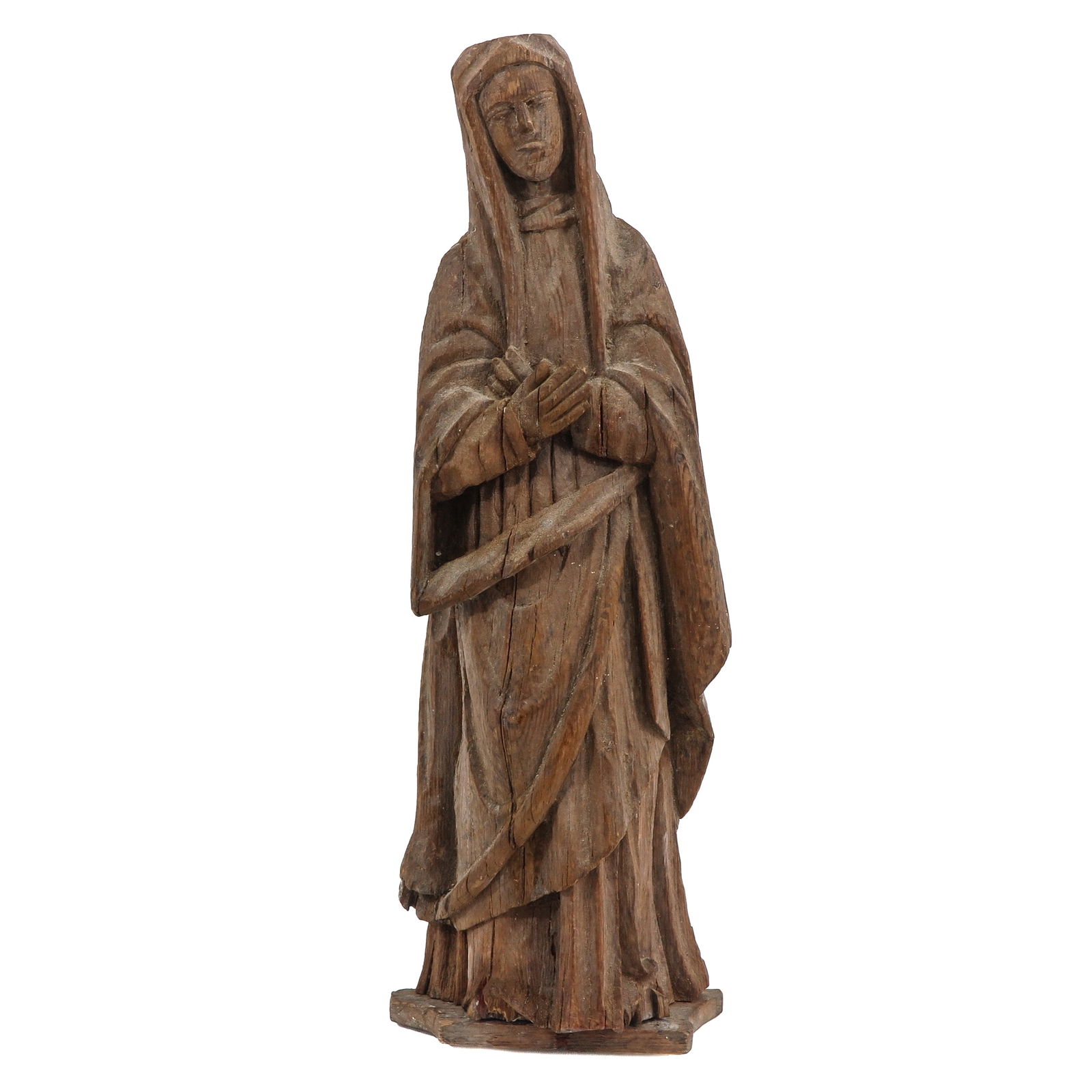 A Sculpture: Oak, South Germany, 17th/18th century, height 94 cm.