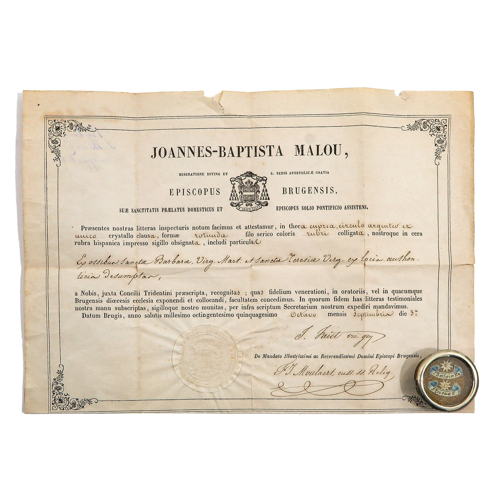 A Sealed Multi-Theca - 3