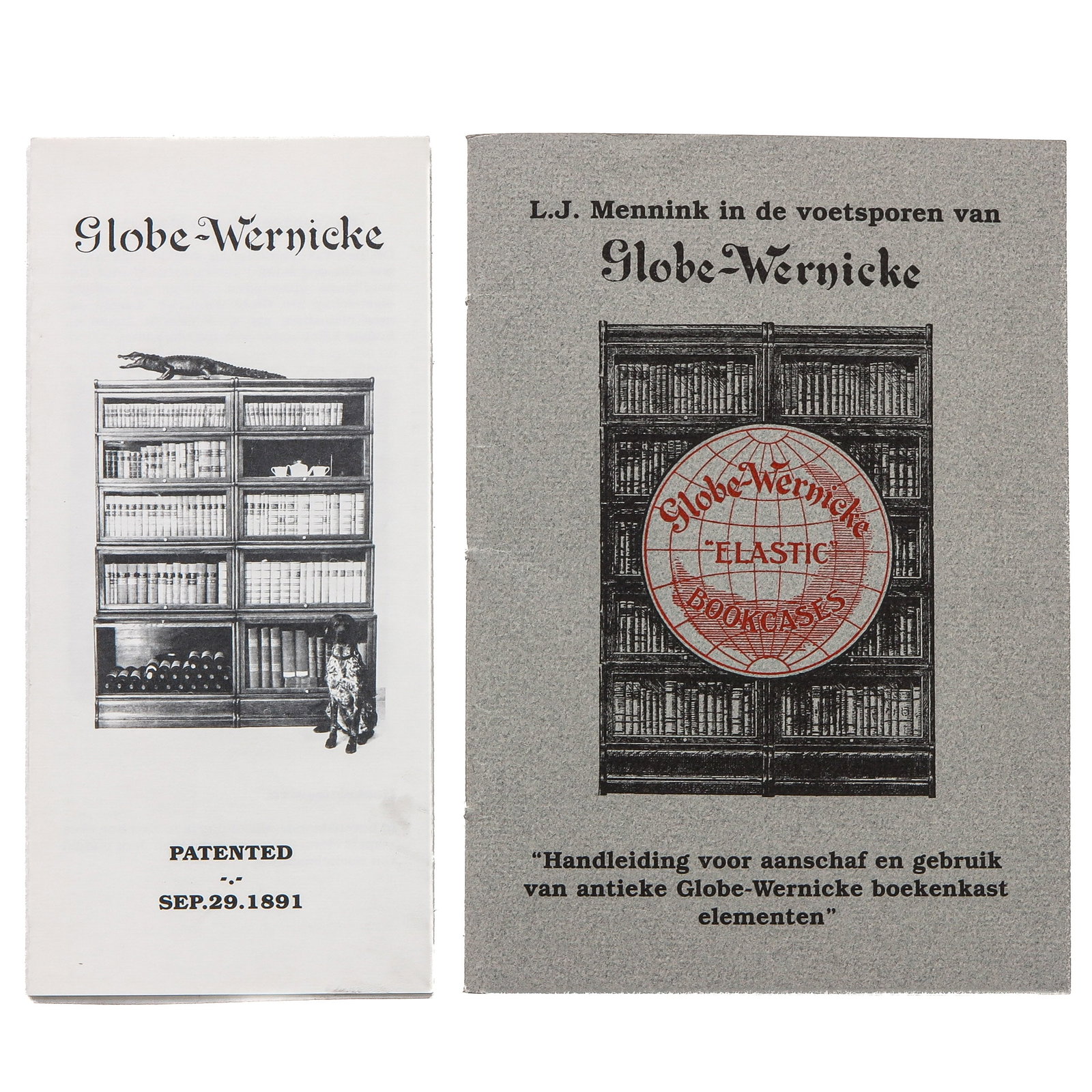 A Globe Wernicke Stacking Bookcase - 10