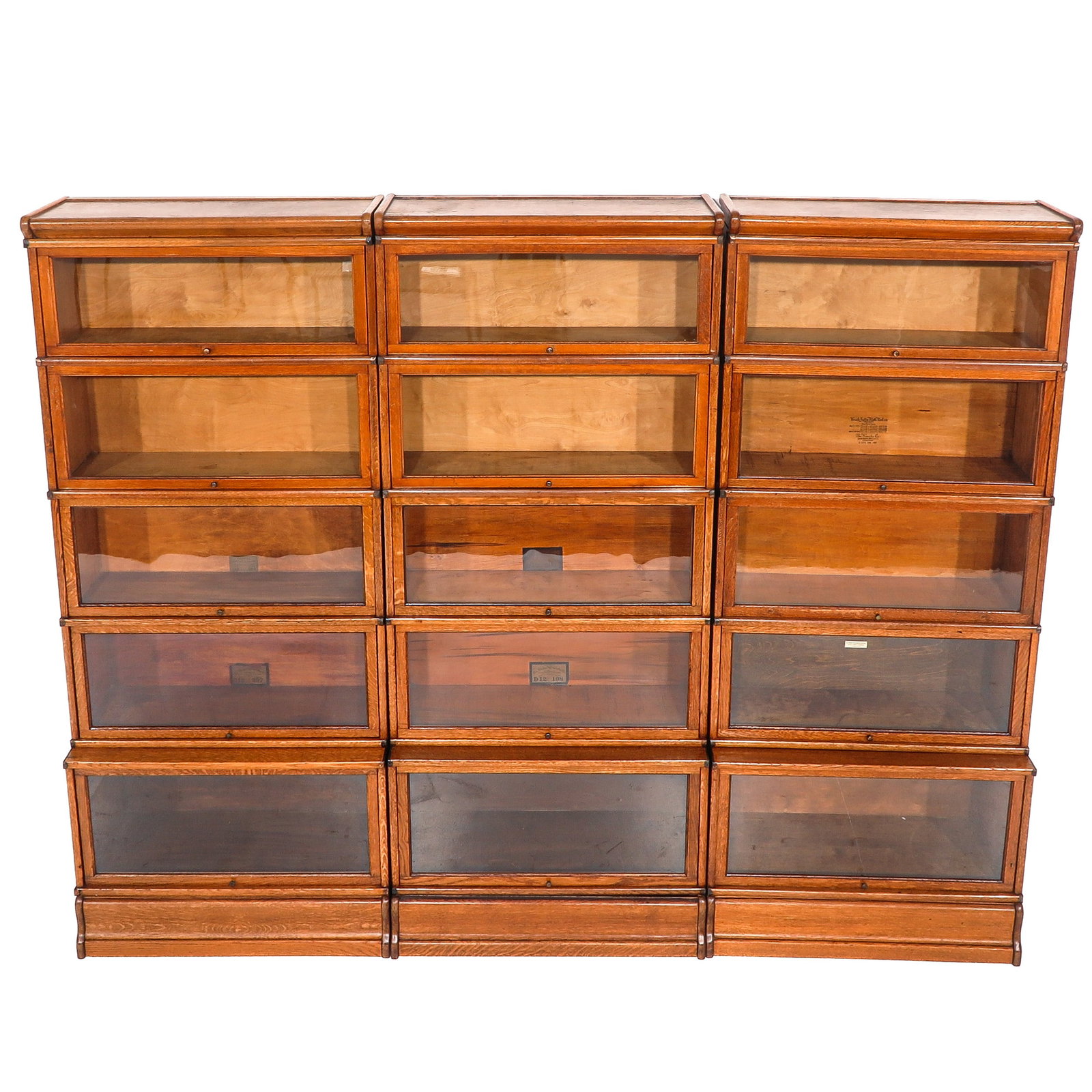 A Globe Wernicke Stacking Bookcase - 4