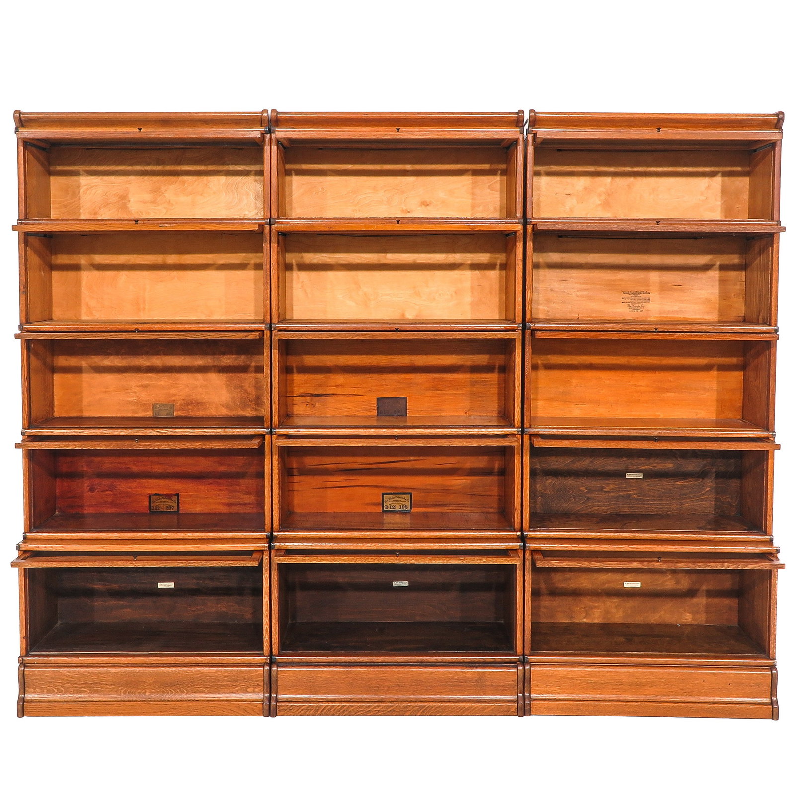 A Globe Wernicke Stacking Bookcase - 5