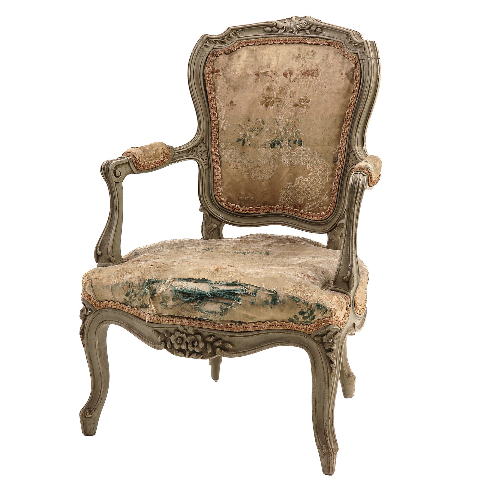 A 19th Century Childrens Stool: 19th century, Louis XV style, height 60 cm