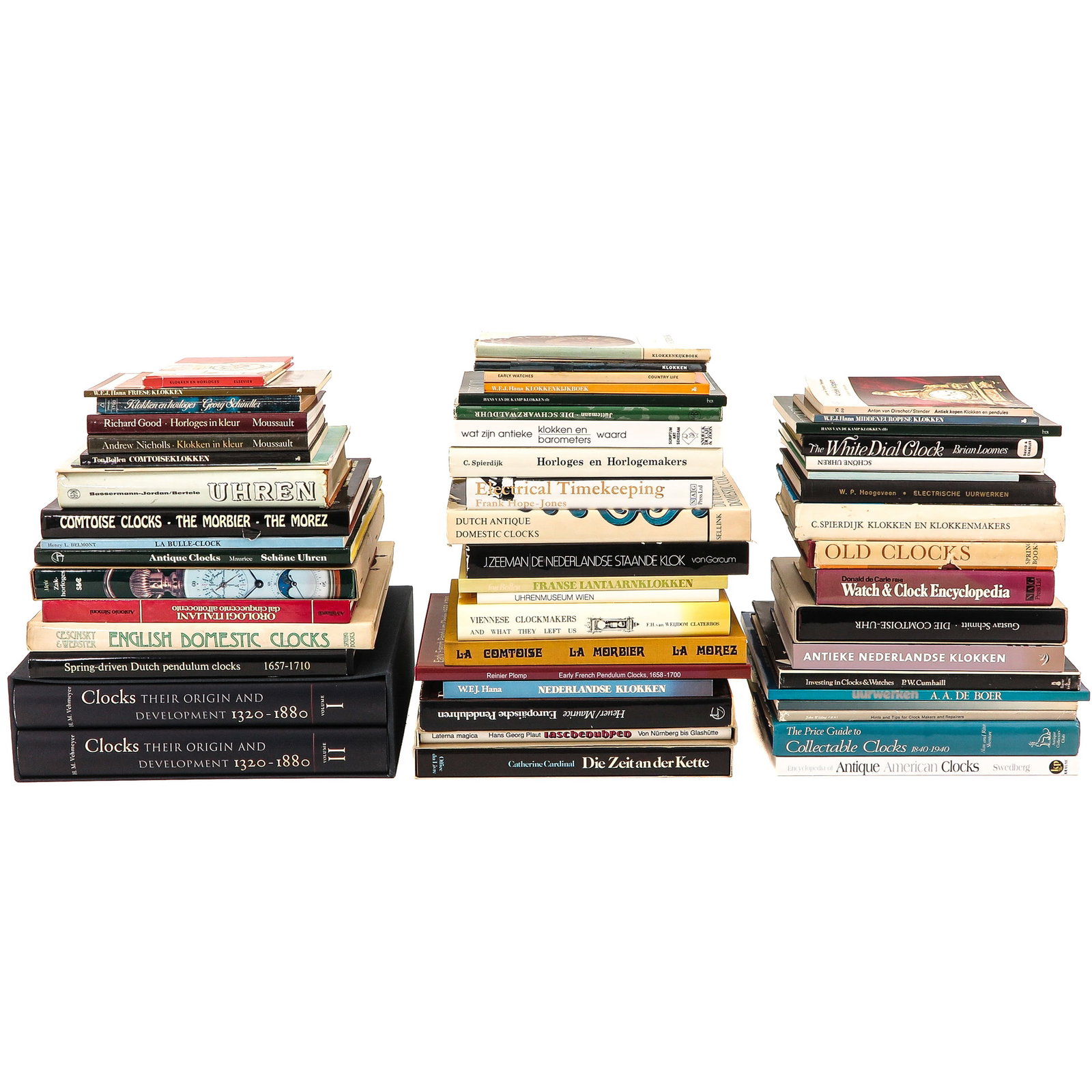 A Collection of Books on Clocks (1 of 4)