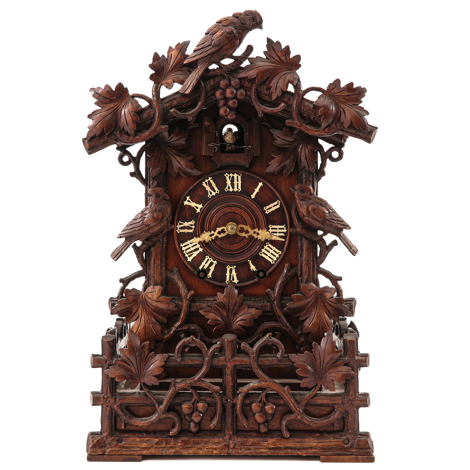 A Cuckoo Clock: Germany, ca. 1900, height 50 cm