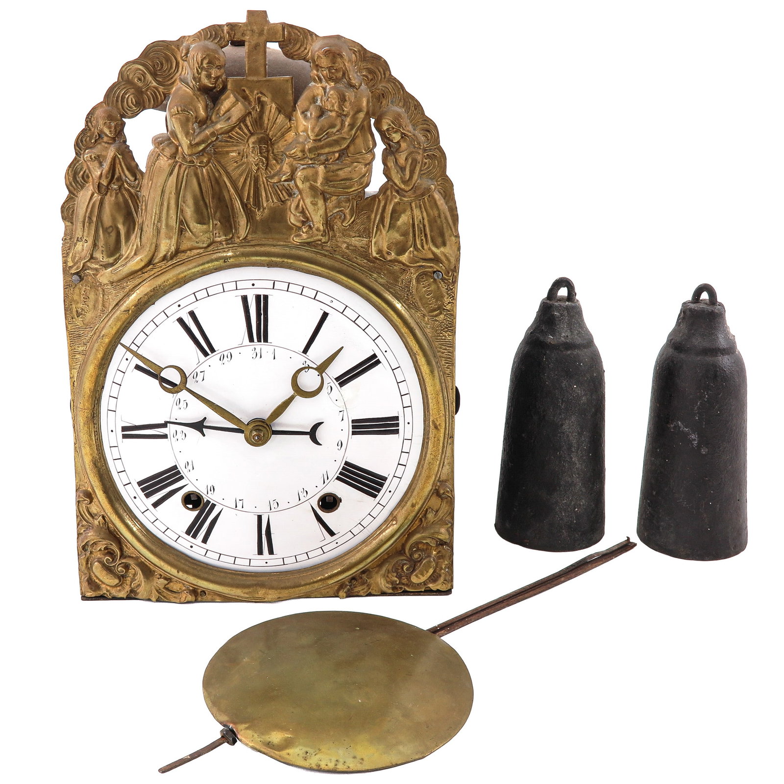 A Pub Clock and Comtoise Clock - 10