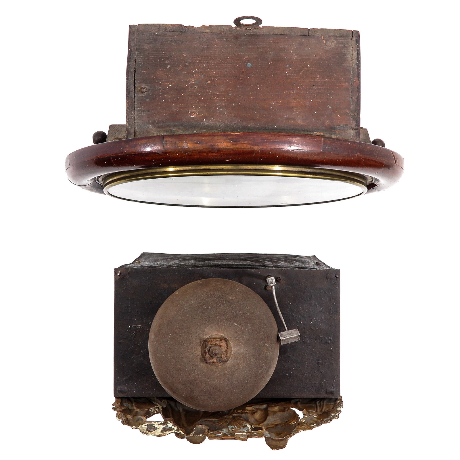A Pub Clock and Comtoise Clock - 5