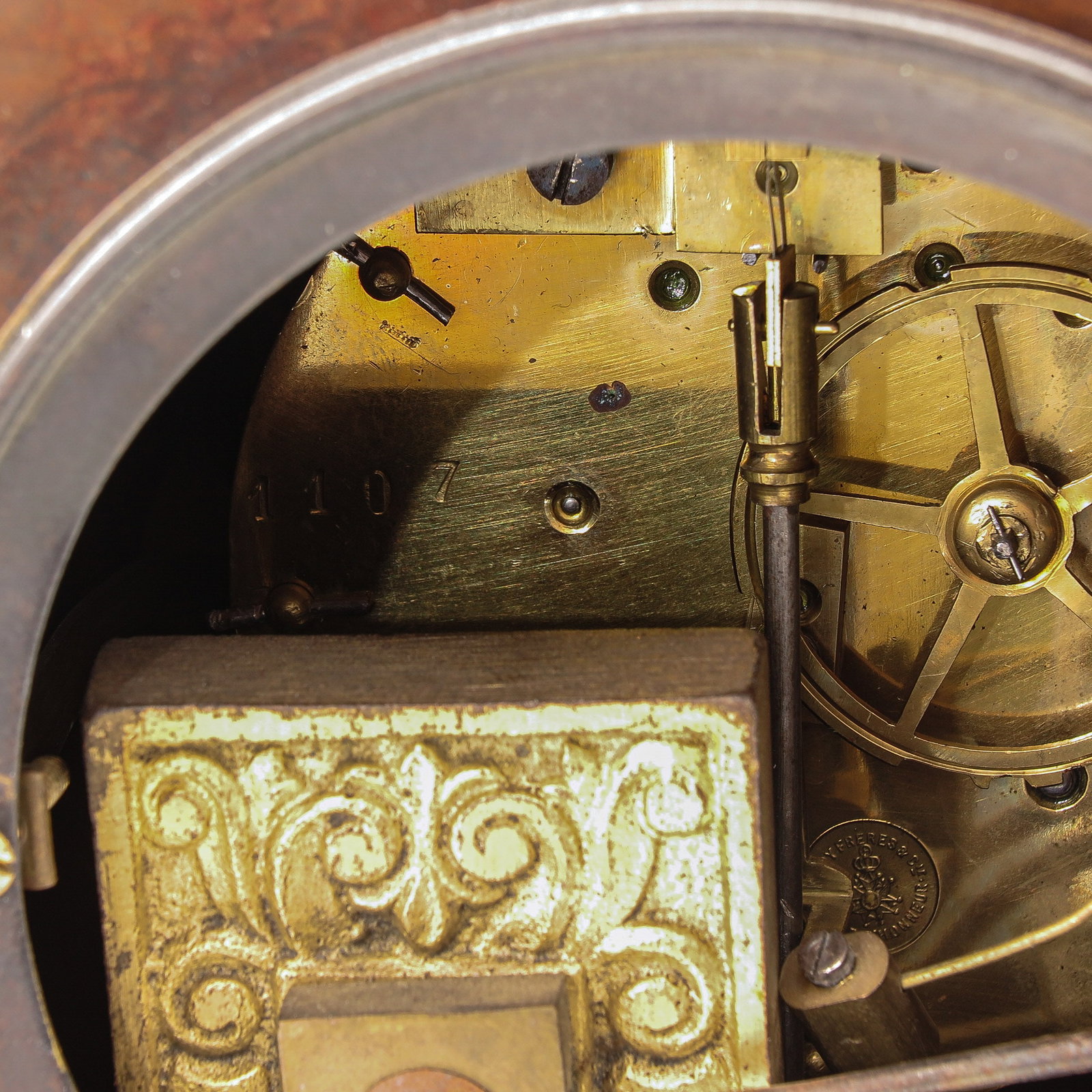 An Amsterdam School Table Clock - 8