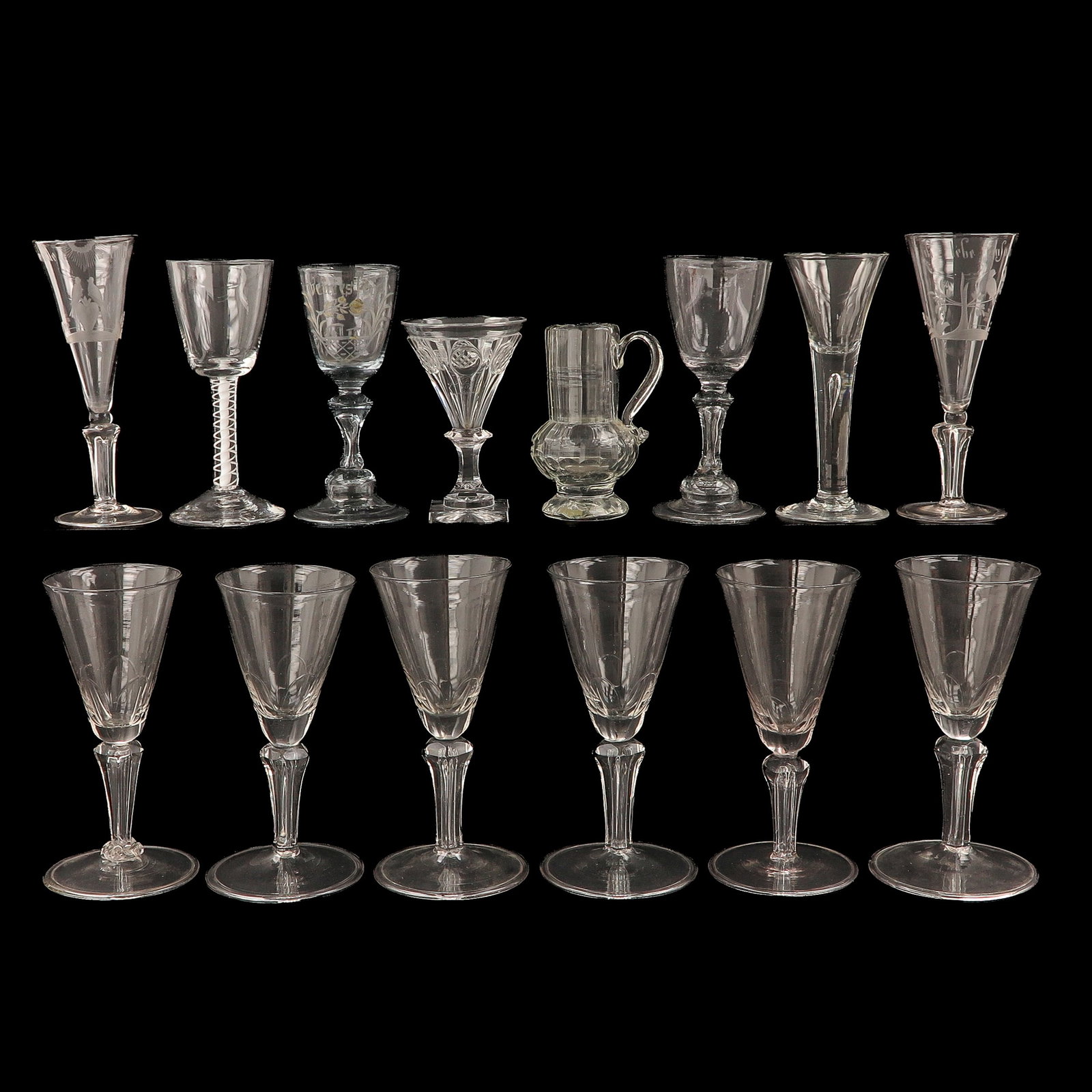 A Group of Antique Glasses (1 of 10)