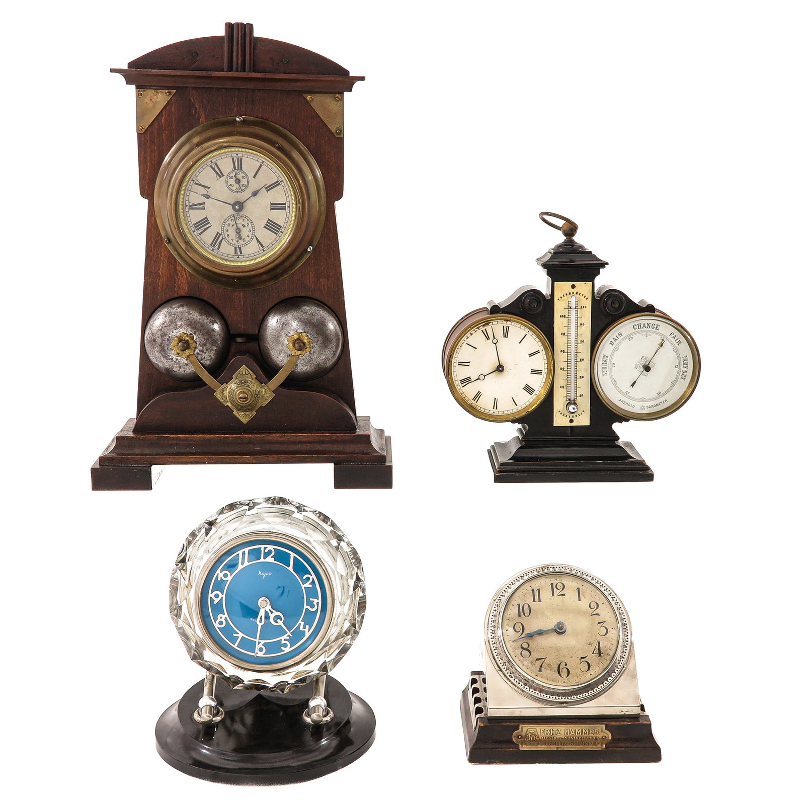A Group of 4 Clocks (1 of 10)