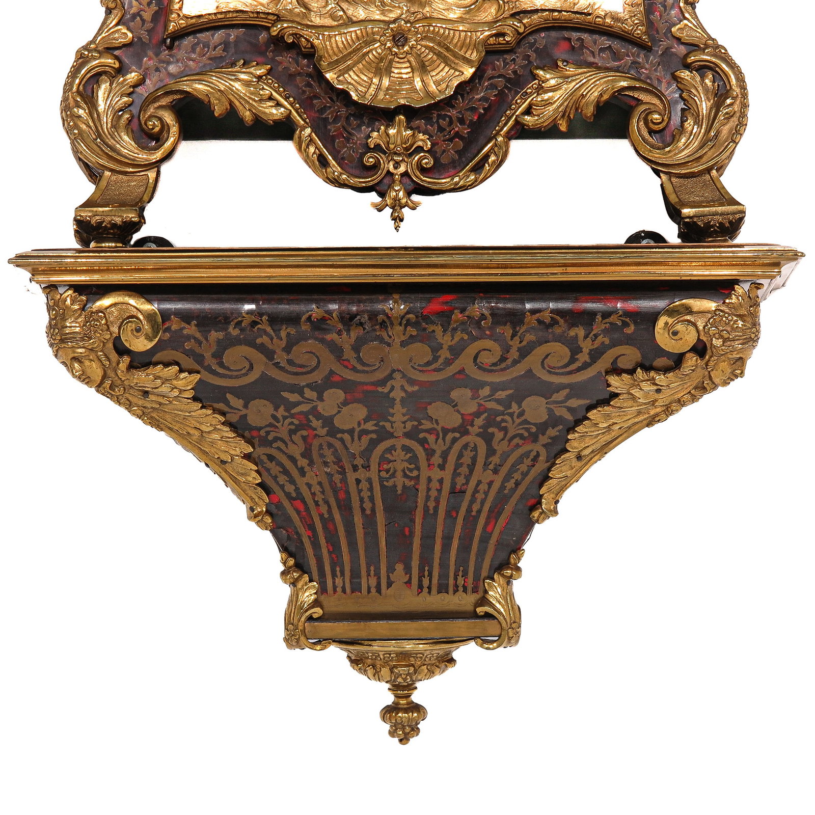 A Console Clock signed Cadier á Paris - 10