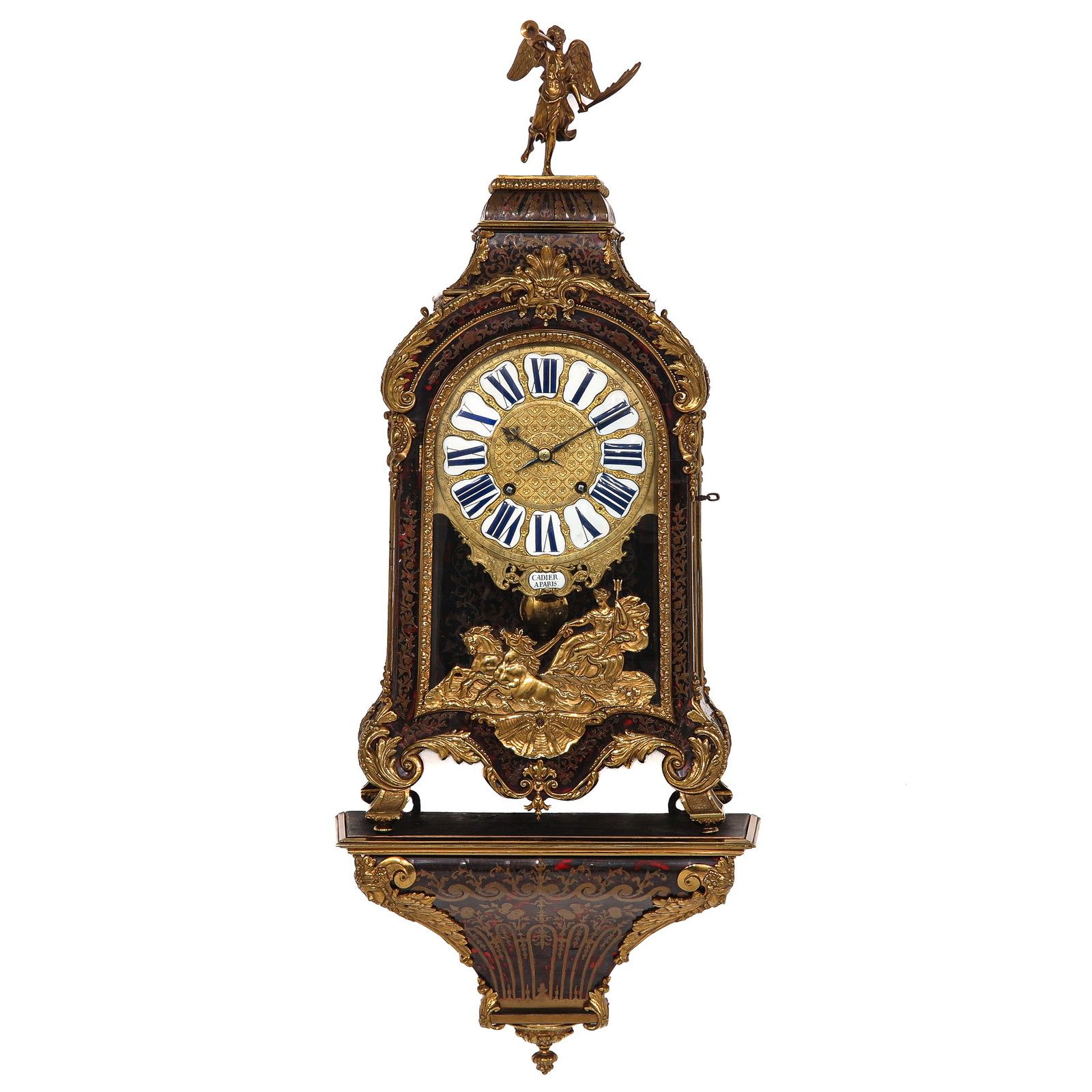 A Console Clock signed Cadier á Paris (1 of 10)