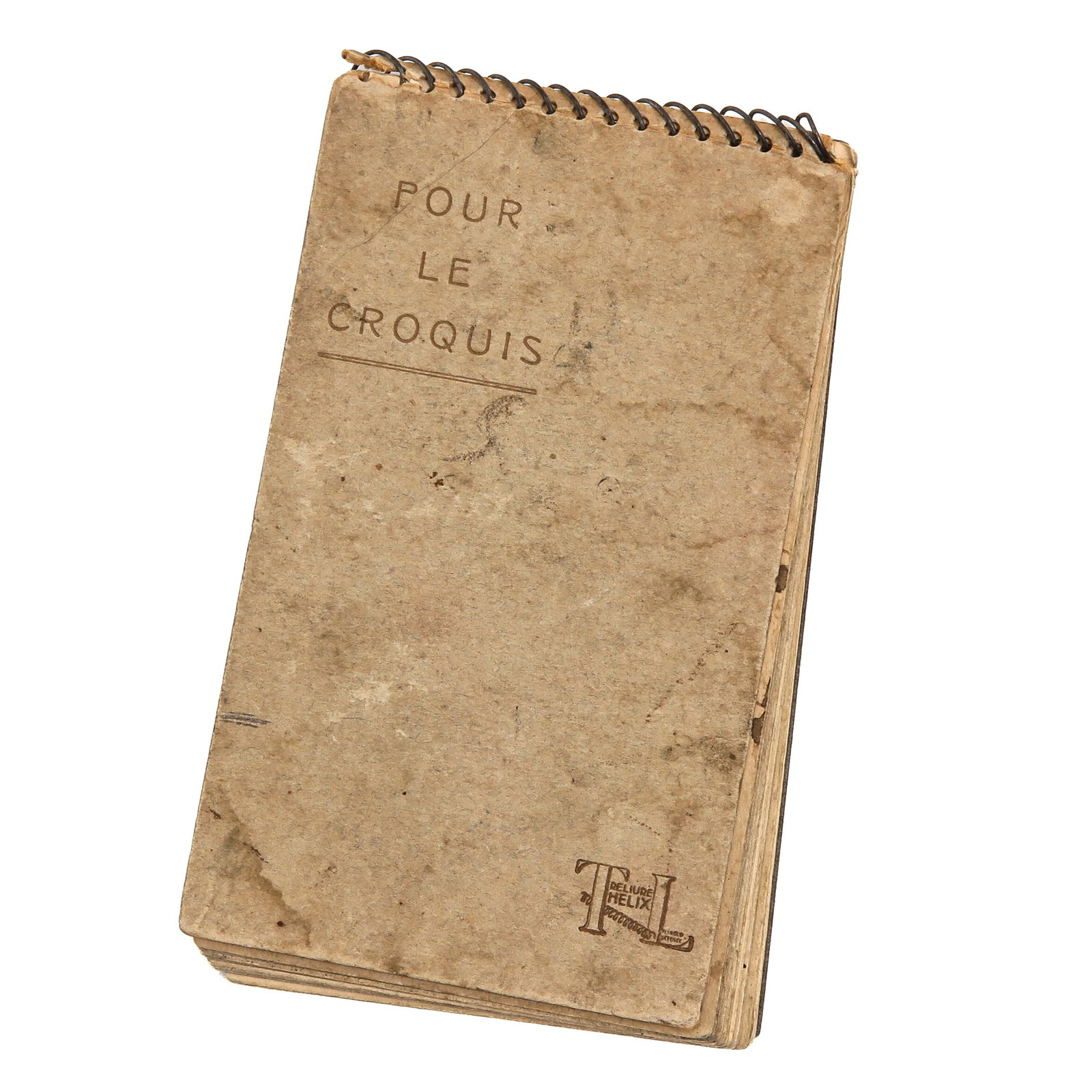 A Sketch Book: Charles Henri Lavoie Dupont, 9 x 15 cm