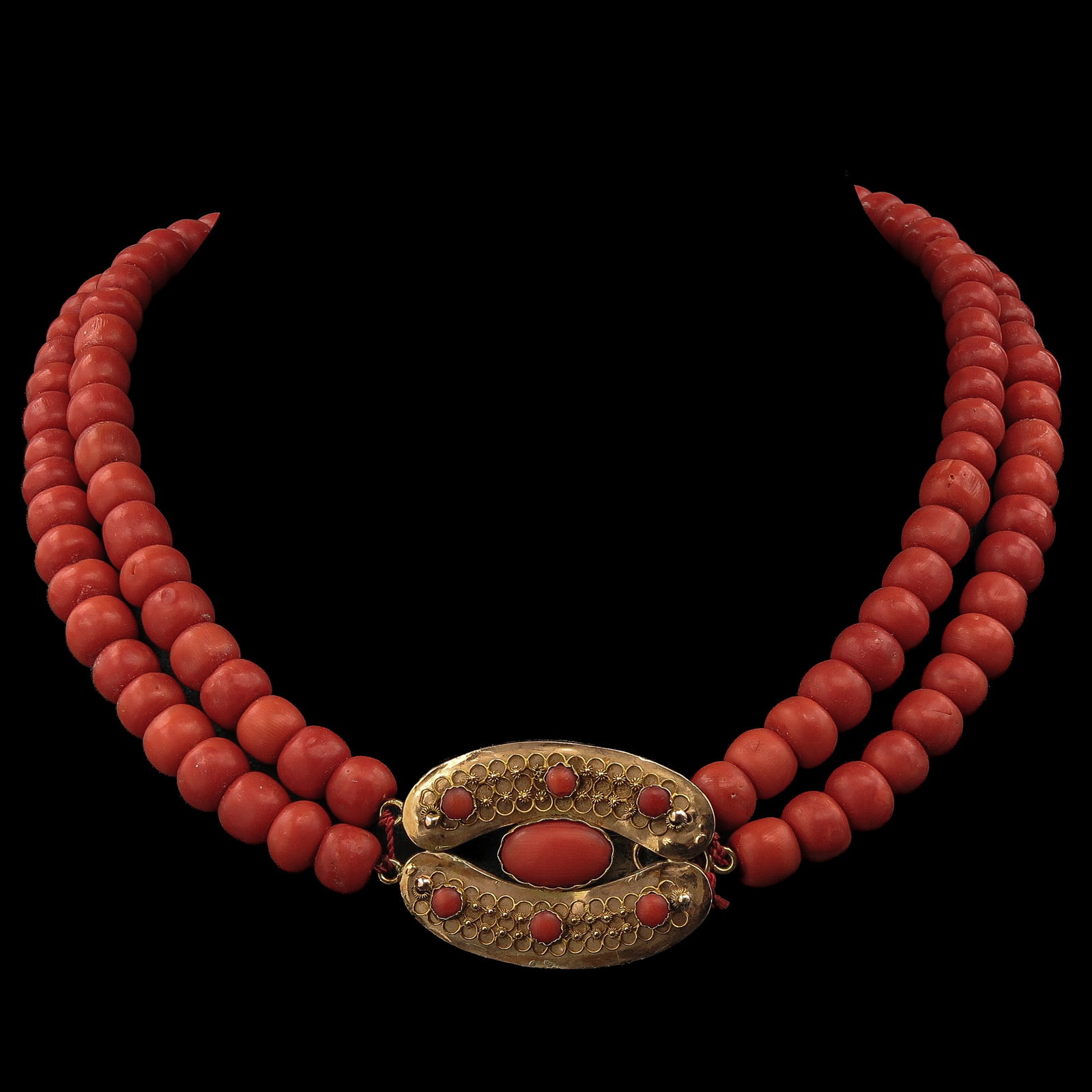 A Red Coral Necklace (1 of 8)
