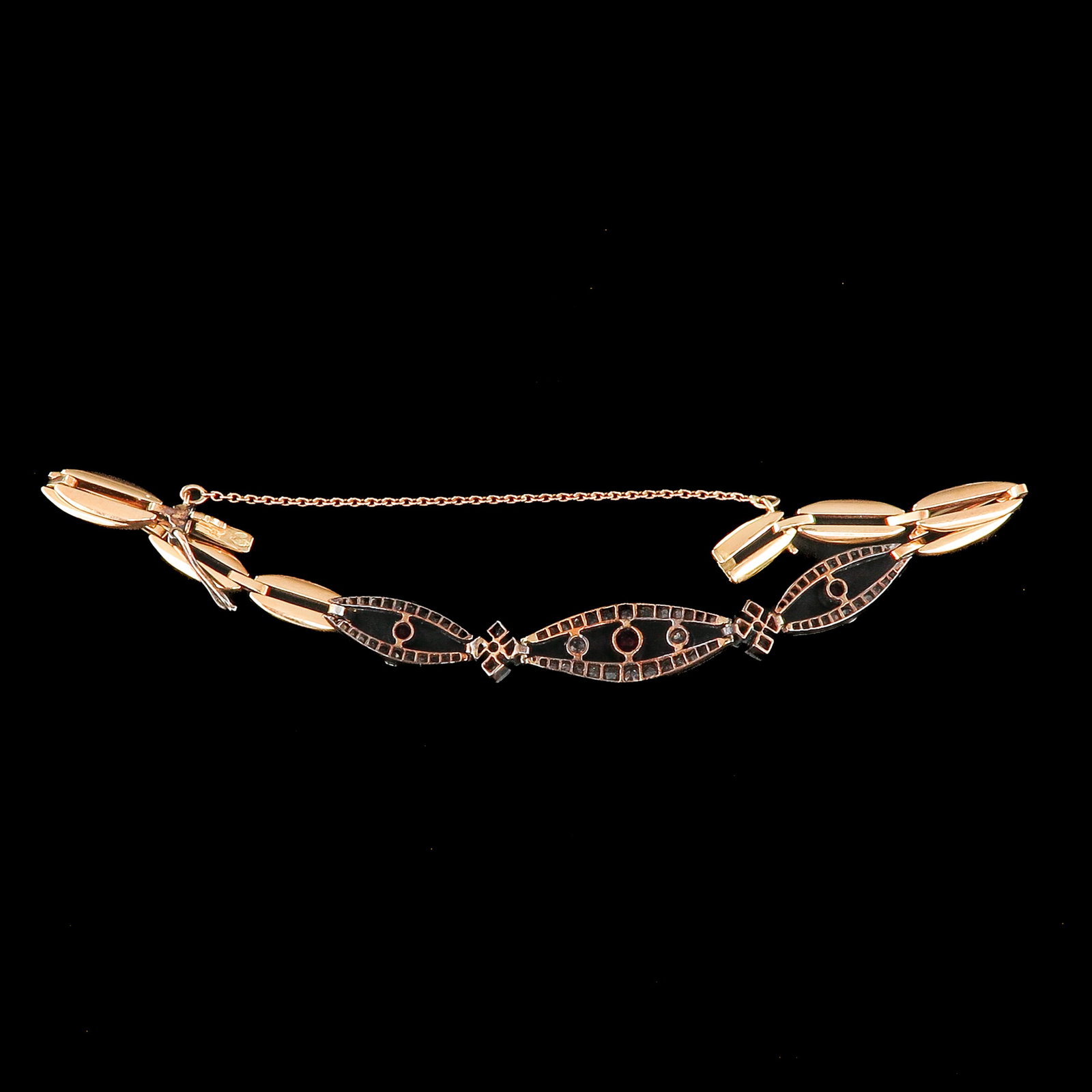 A Diamond and Ruby Bracelet - 4