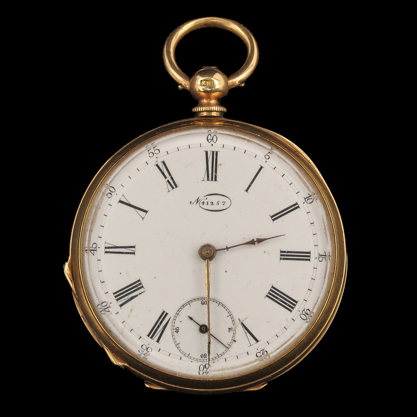 An 18KG Pocket Watch (1 of 7)