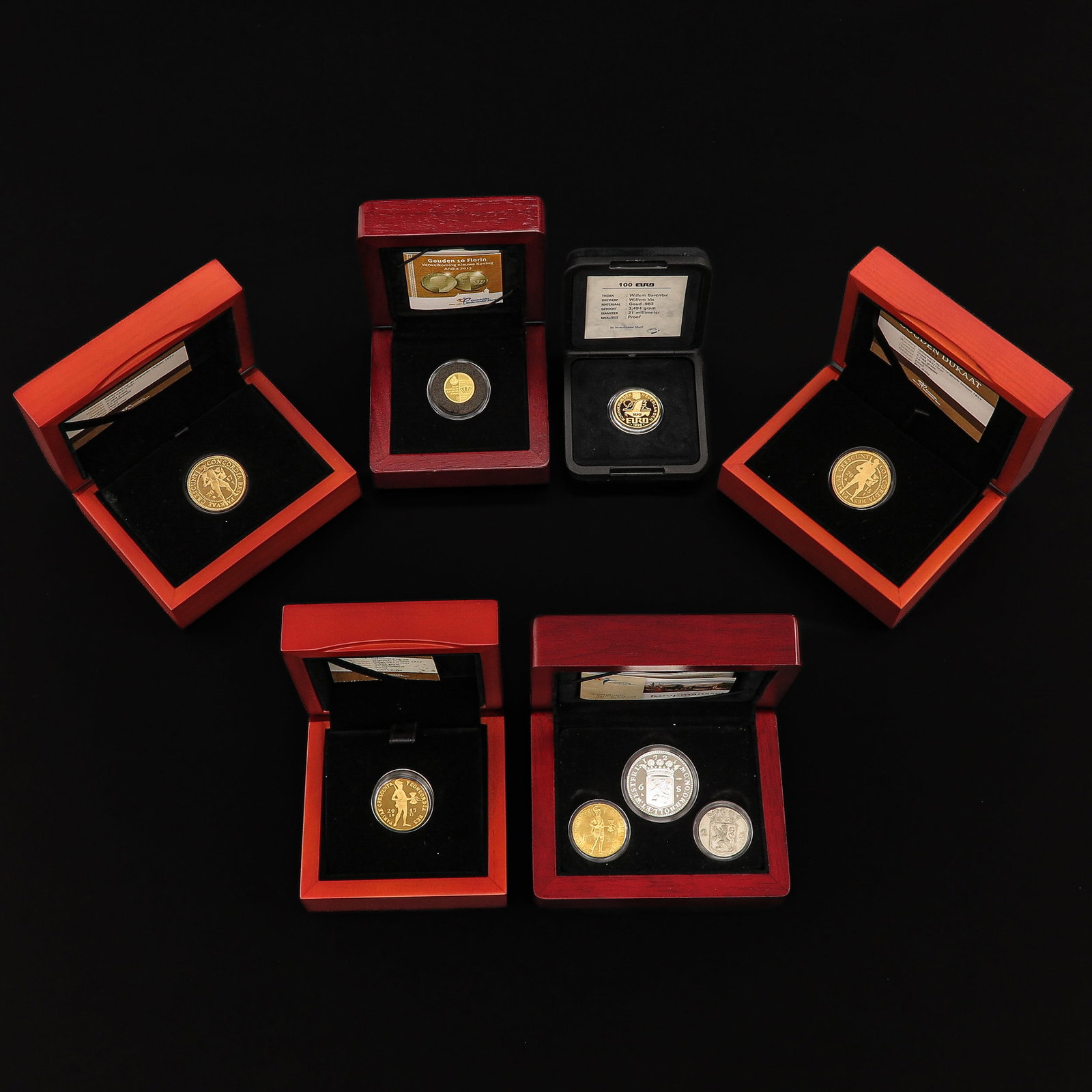 A Collection of Coins: coins, incl. gold ducat 1921