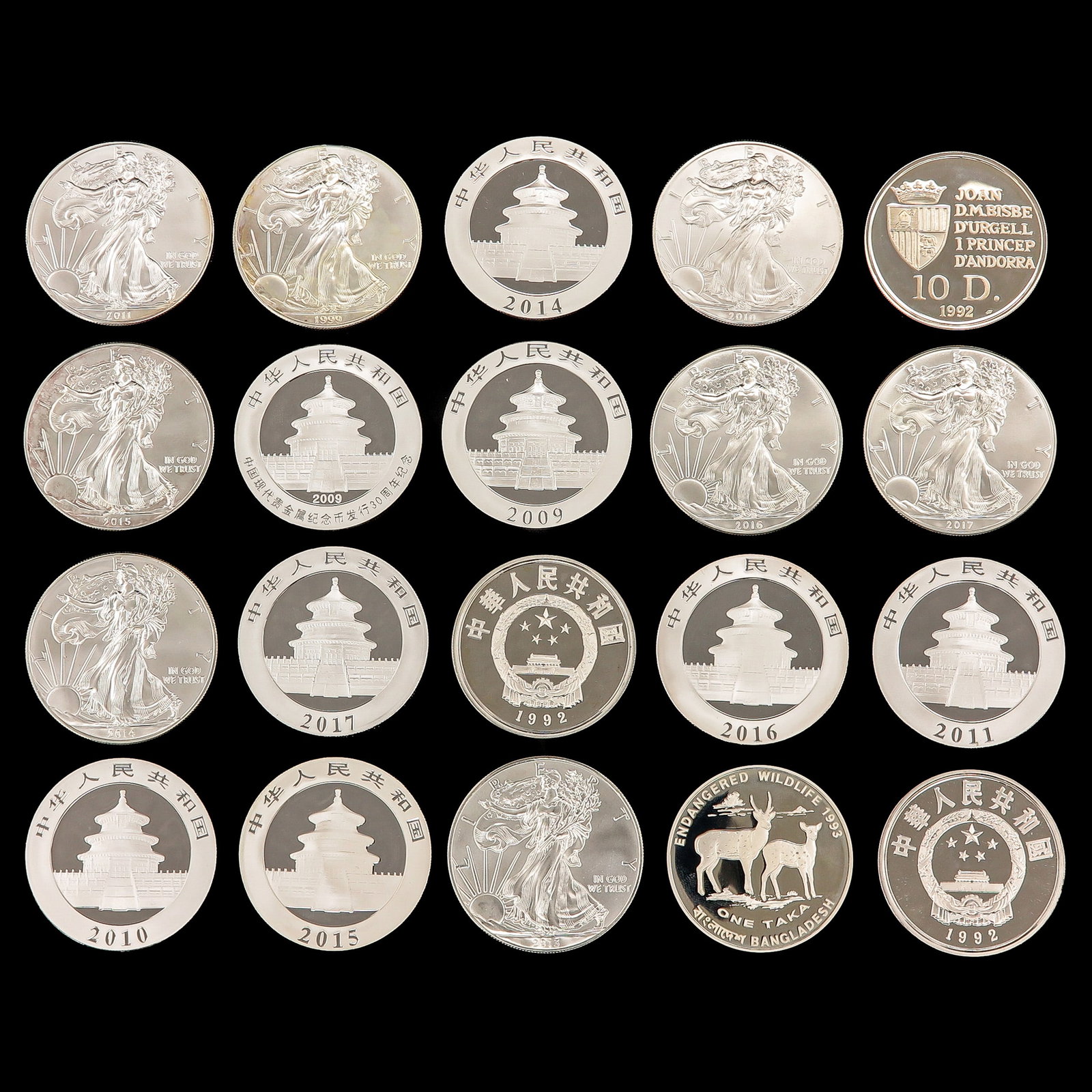 A Group of Coins and Medals (1 of 2)