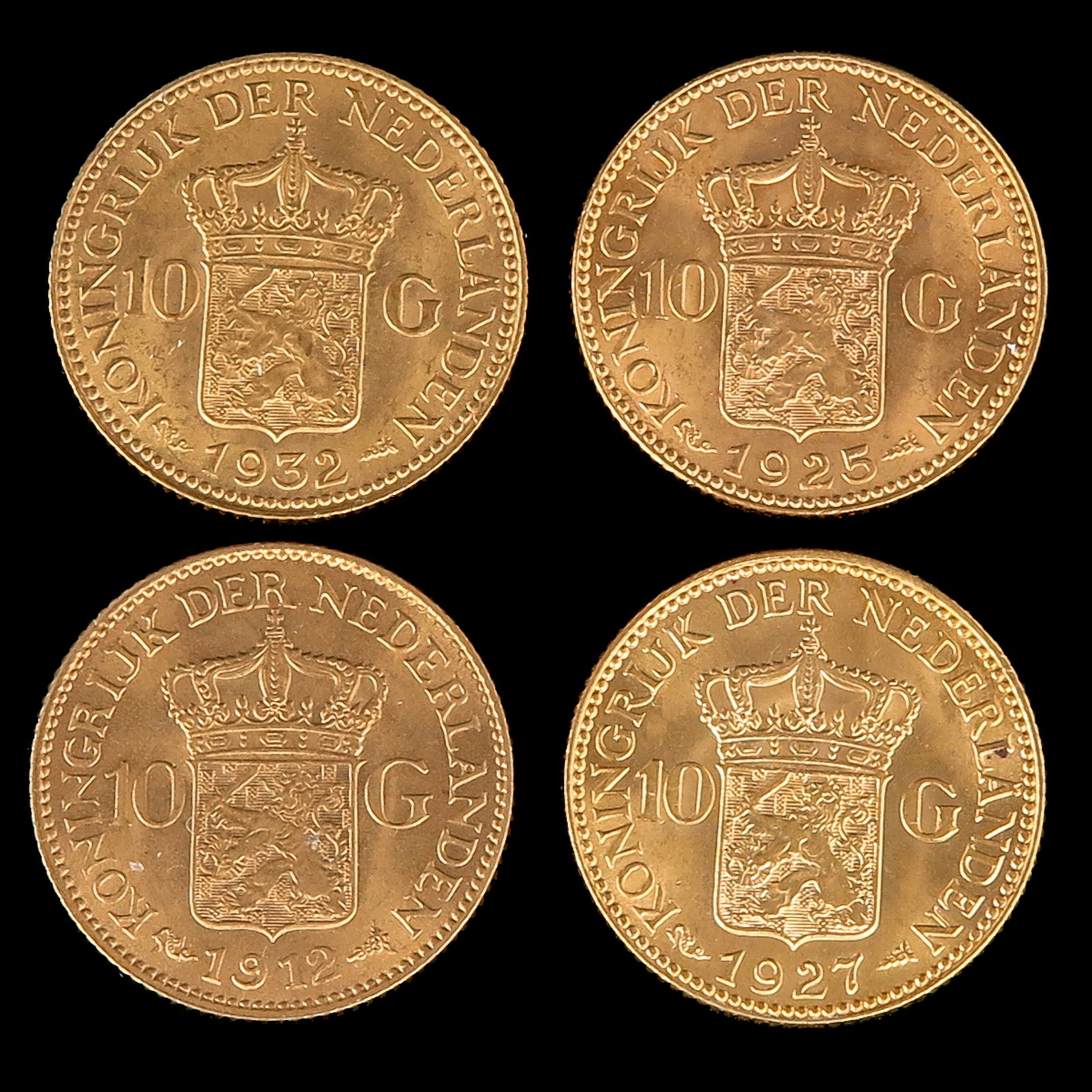 A Collection of Coins: coins, incl. gold 10 guilders 1925