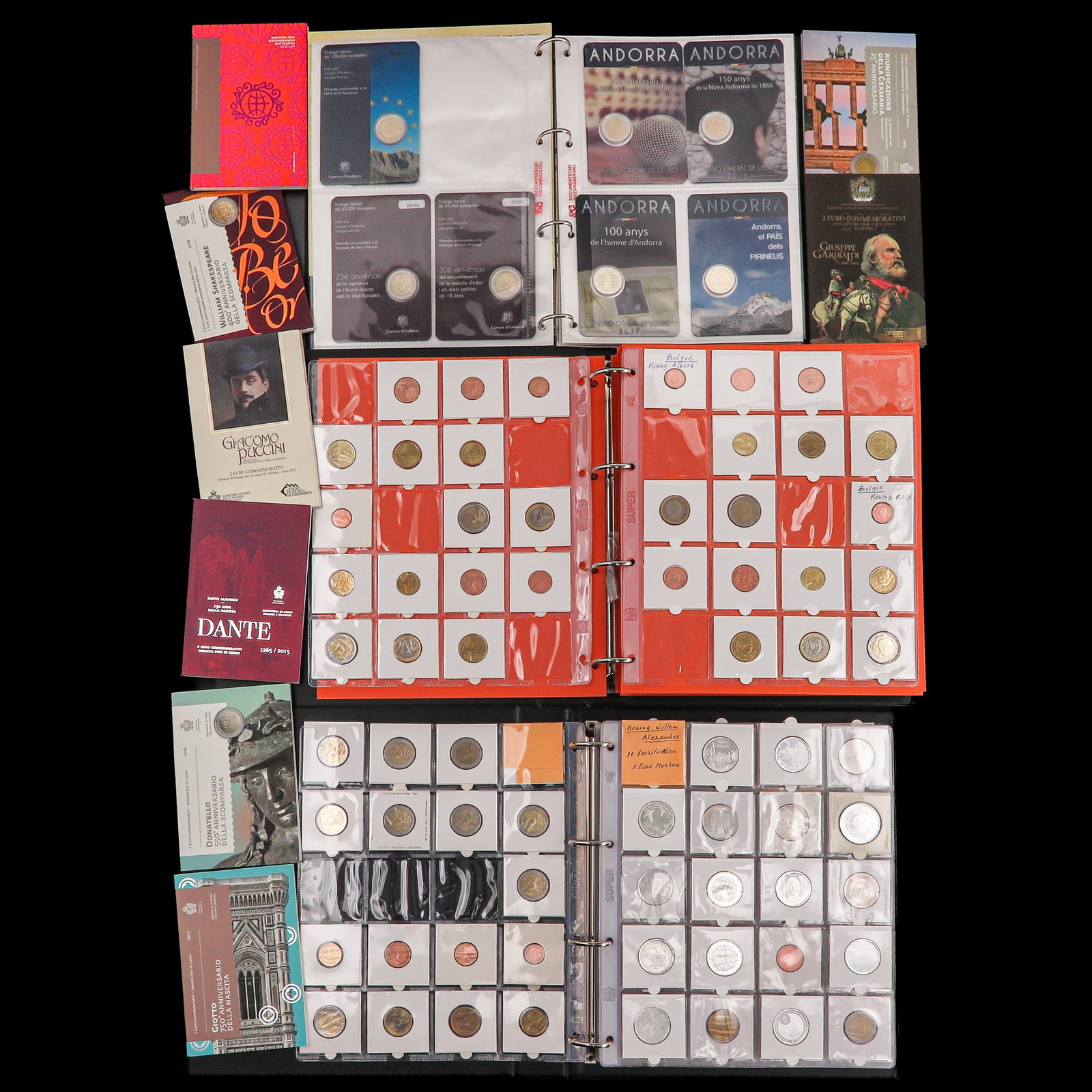A Group of Albums with Coins and Medals (1 of 7)