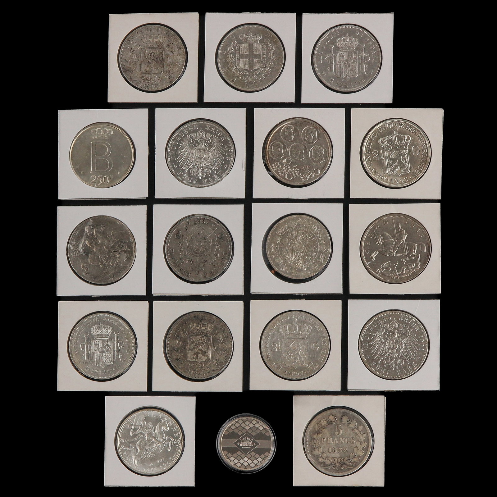 A Cassette with Coins and Medals (1 of 3)
