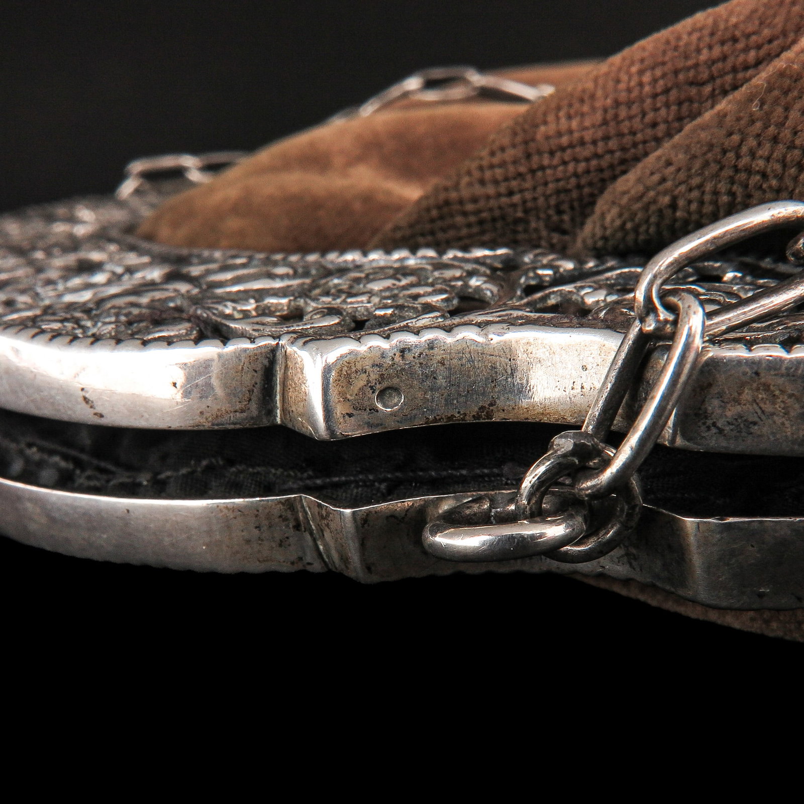 A Silver Purse Frame - 3