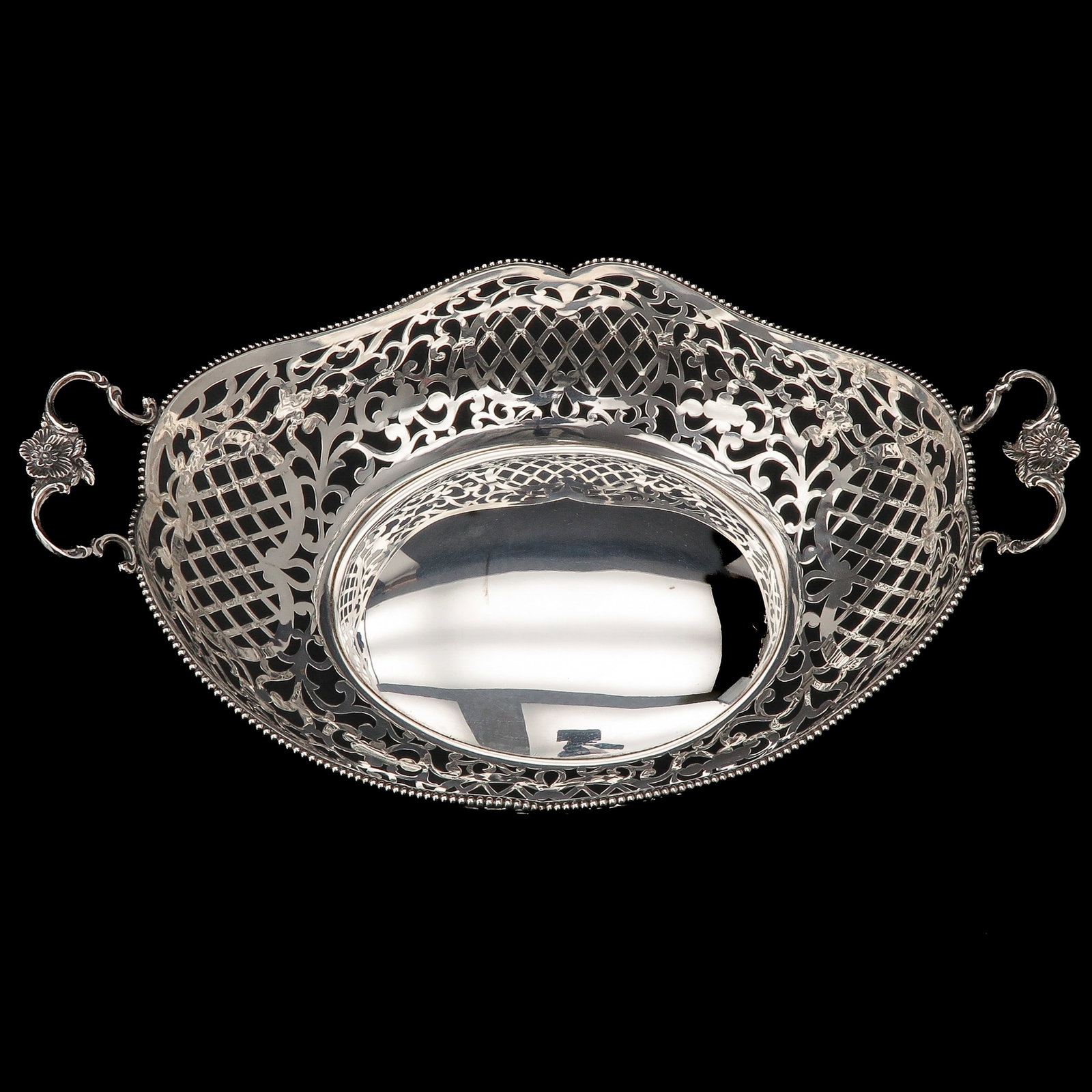 A Silver Bread Basket - 5