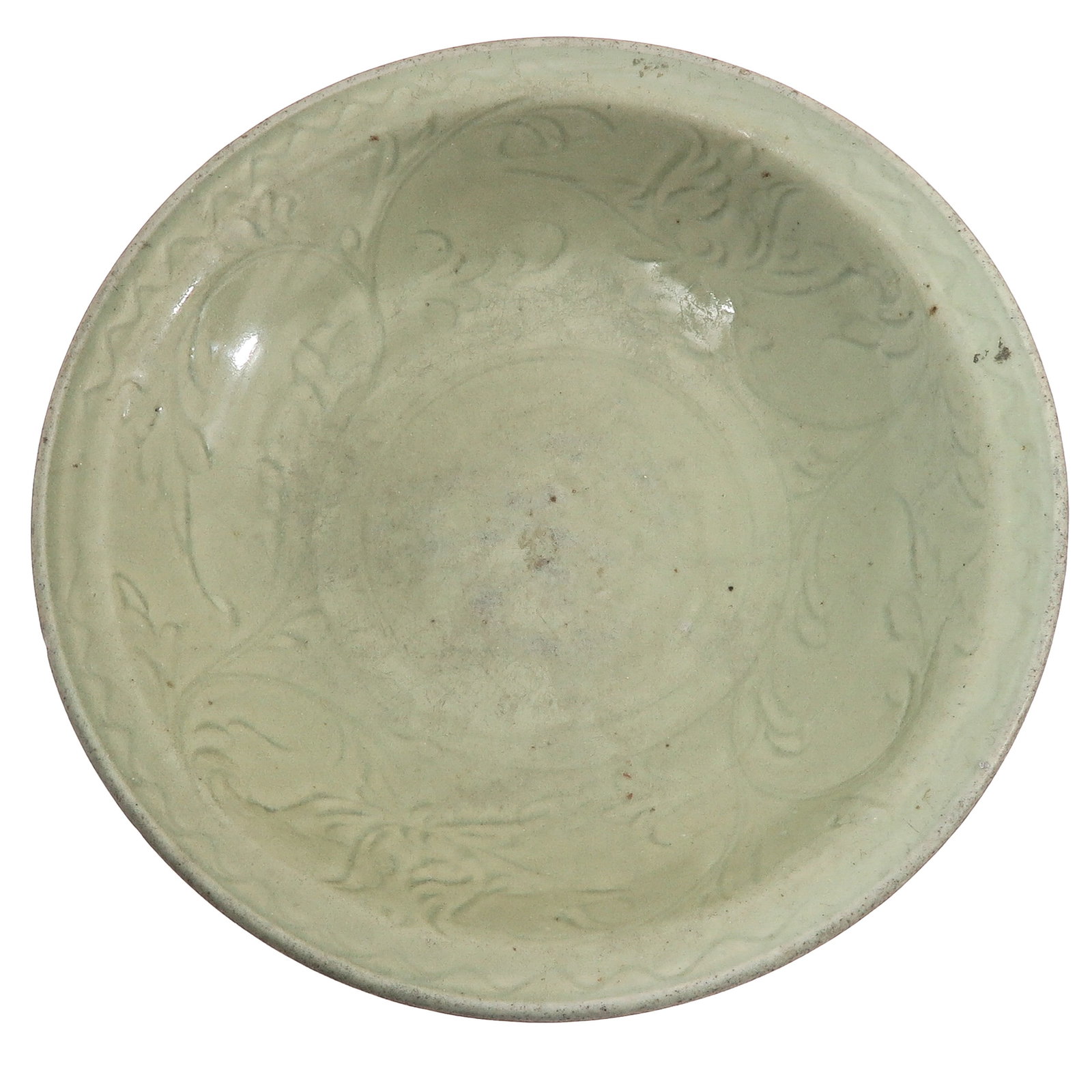 A Celadon Longquan Ware Charger (1 of 4)