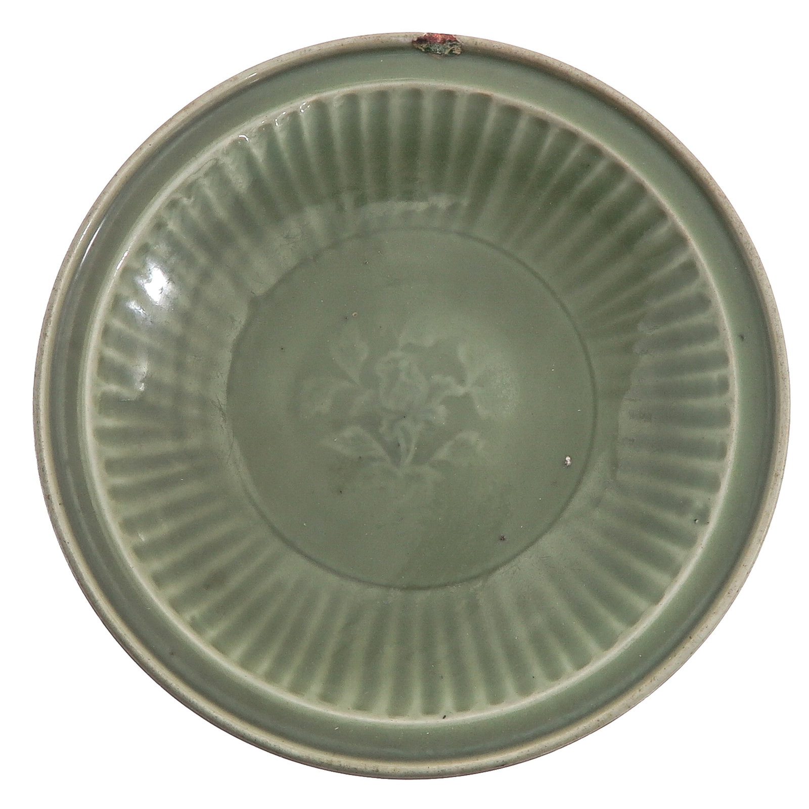 A Celadon Glazed Charger (1 of 4)
