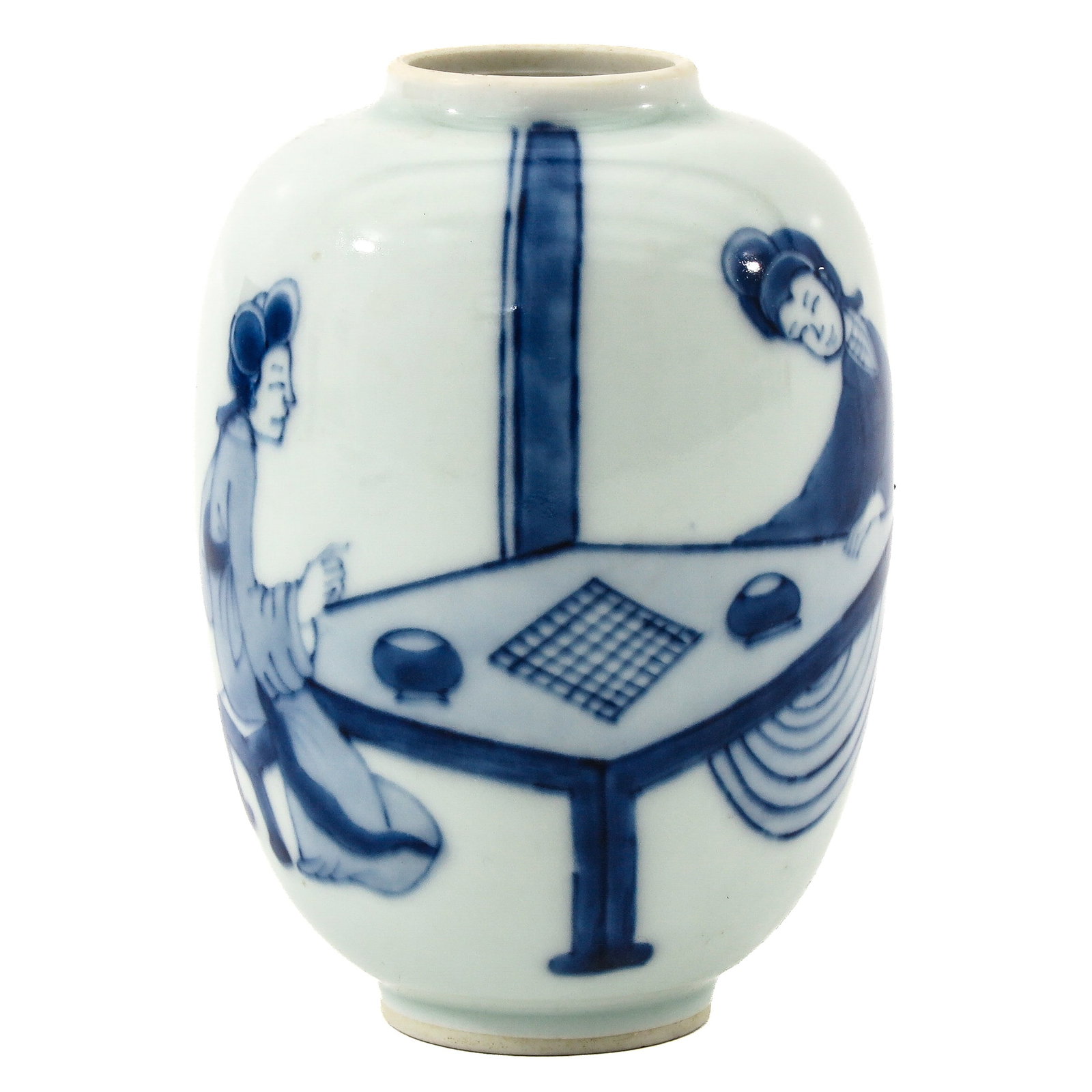 A Blue and White Tea Caddy (1 of 6)