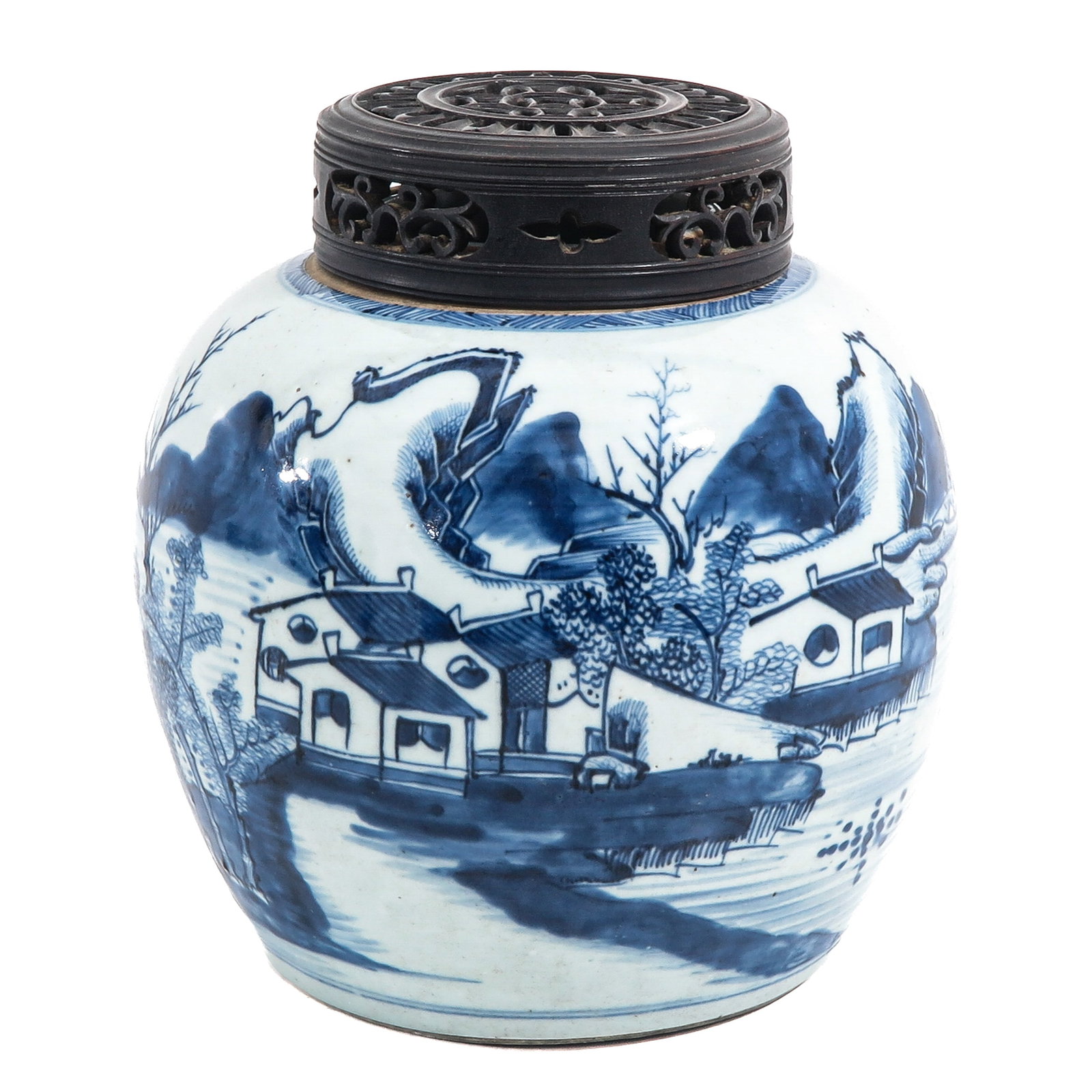 A Blue and White Ginger Jar (1 of 6)