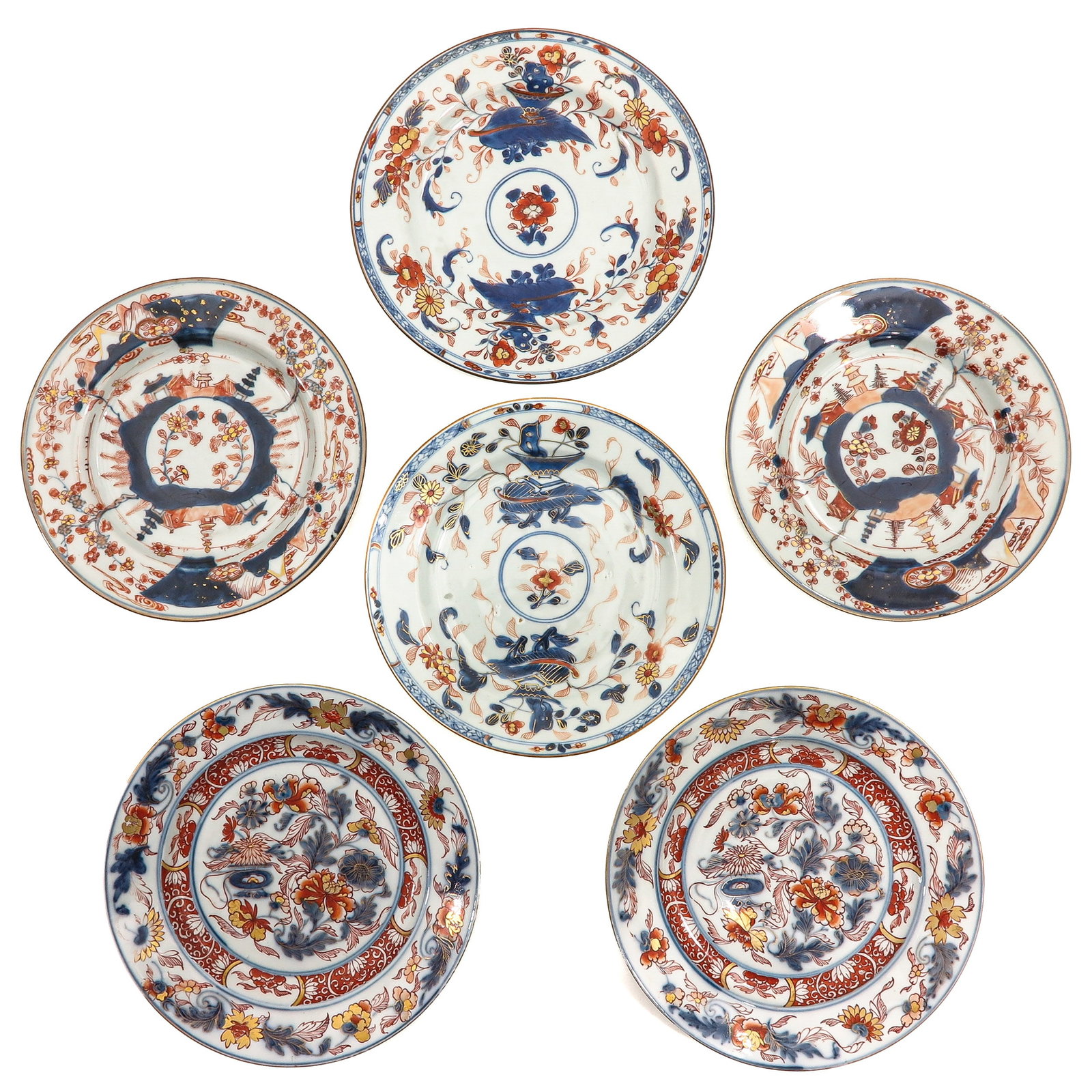 A Group of Imari Plates (1 of 8)